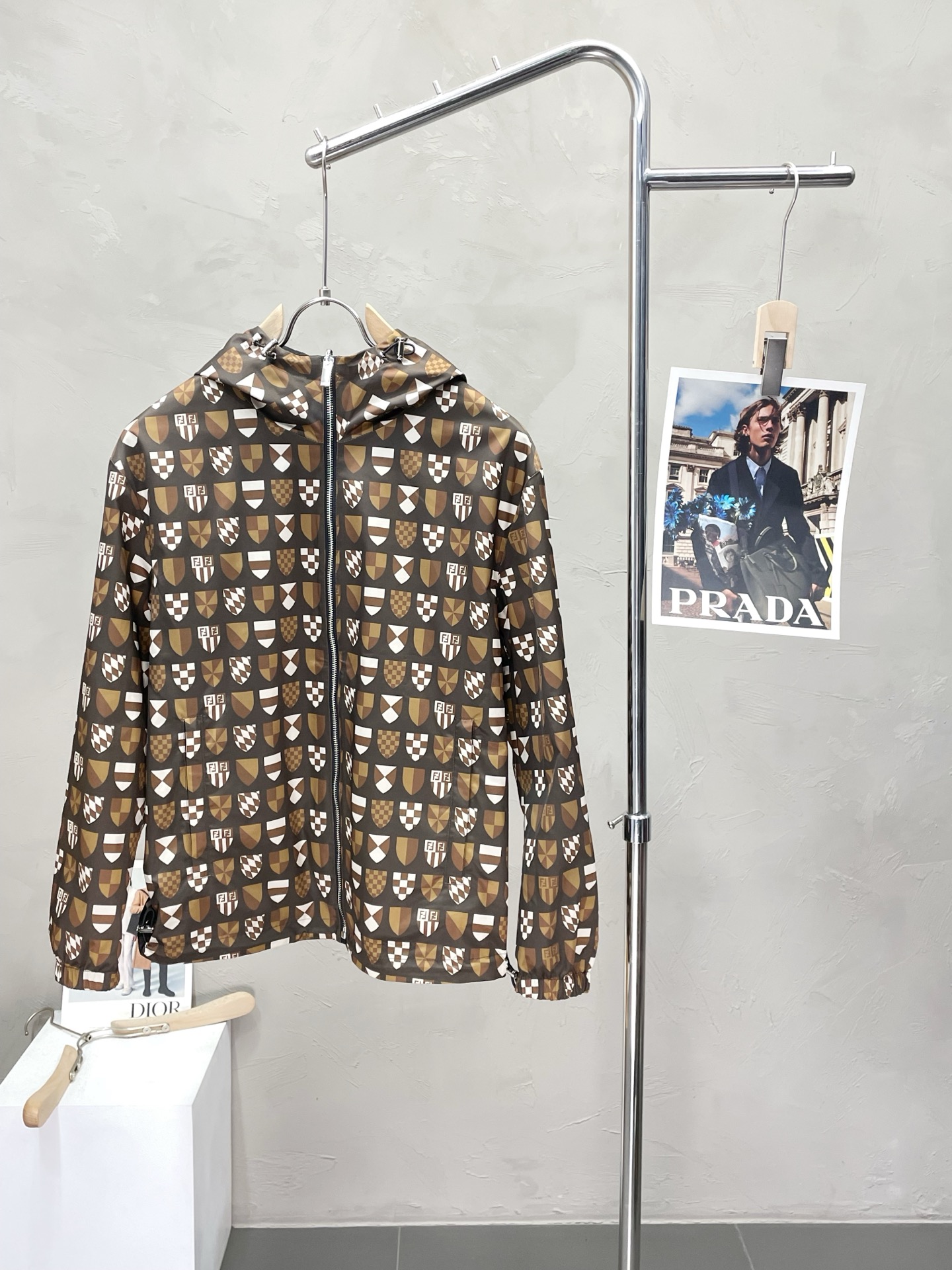 Fendi Unisex Jacket Size M-XXXL