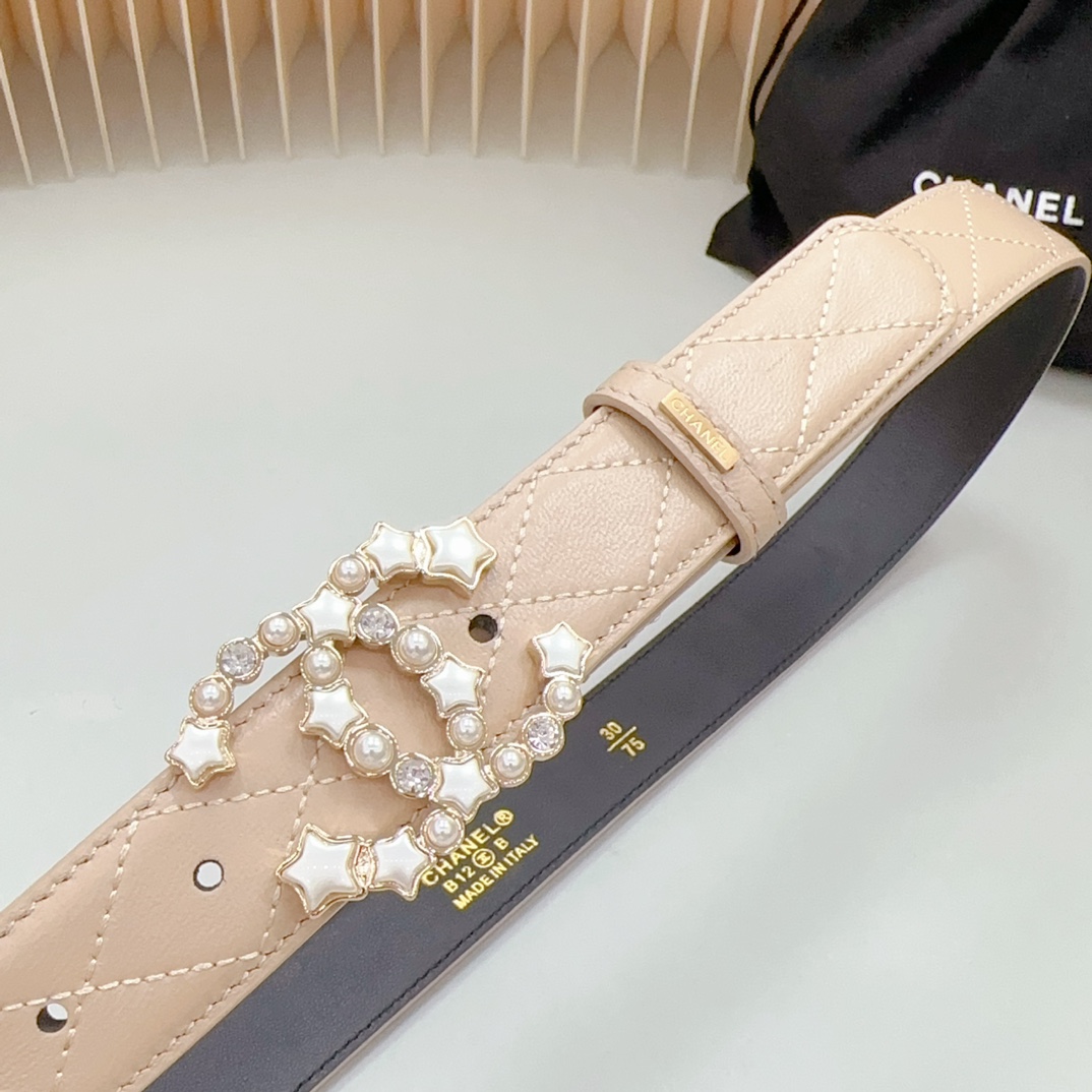 Chanel Women Belt Width 3cm