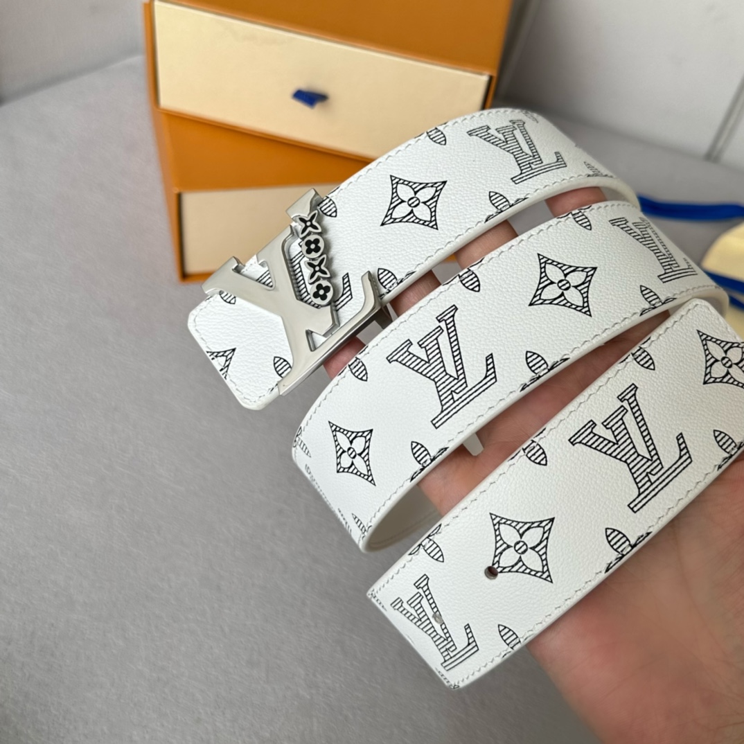 Louis Vuitton Men Belt Width 4cm