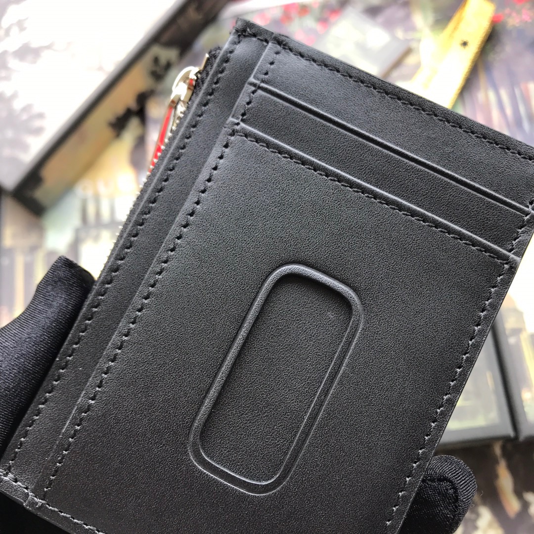 Gucci GG Gucci Signature card case Size 11.5*8*2cm Style: 597560
