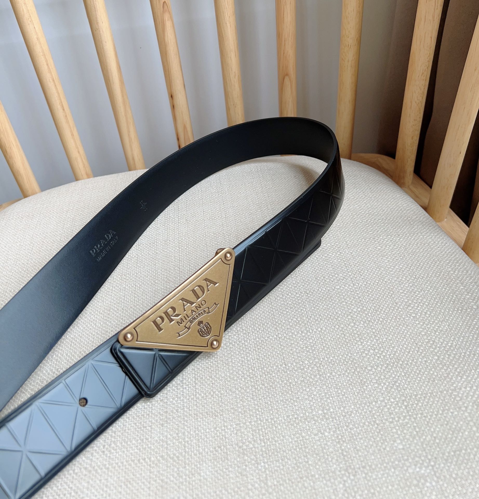 Prada Men Belt Width 3.5cm