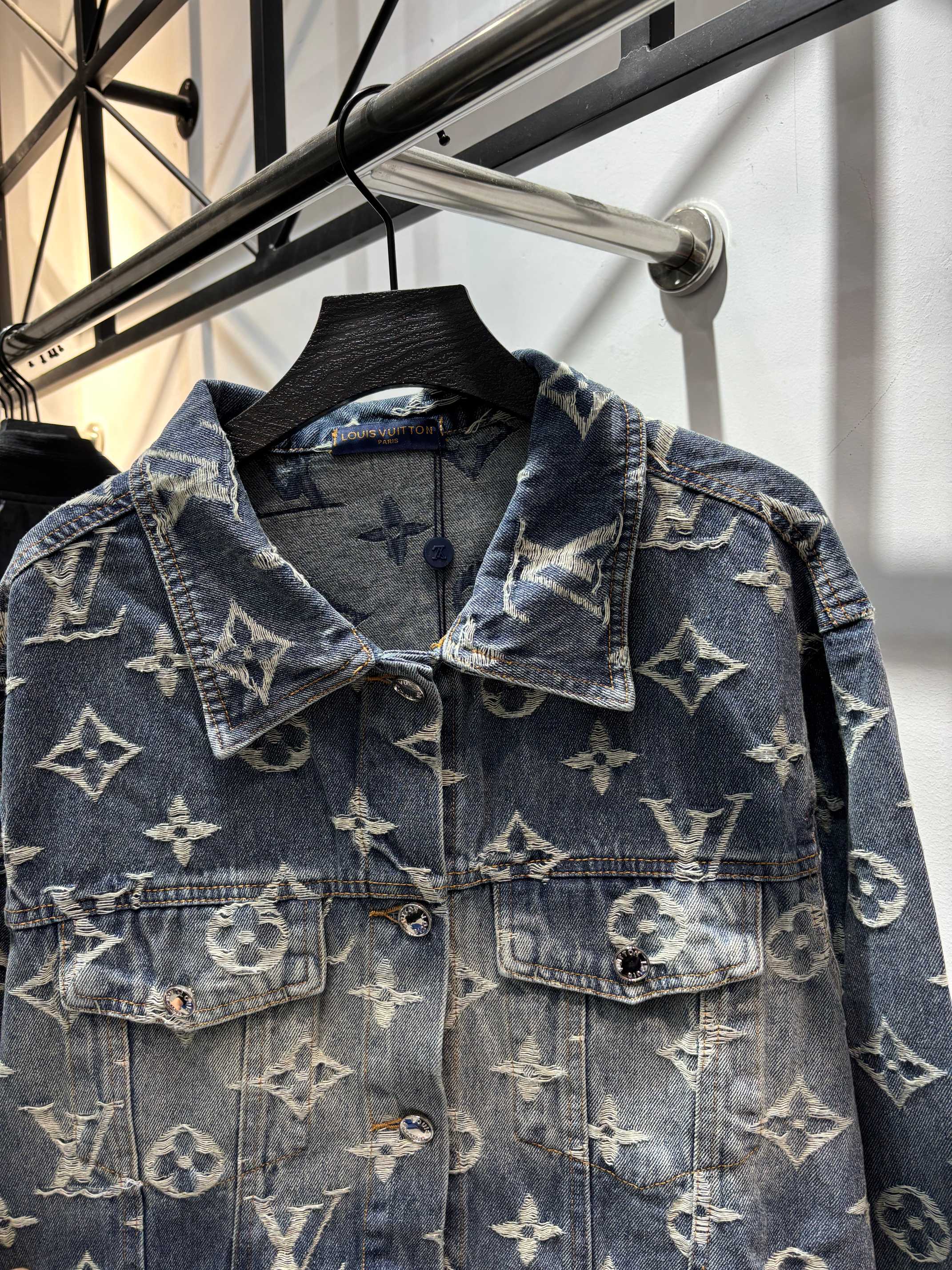 Louis Vuitton Denim Jacket Size S-XL