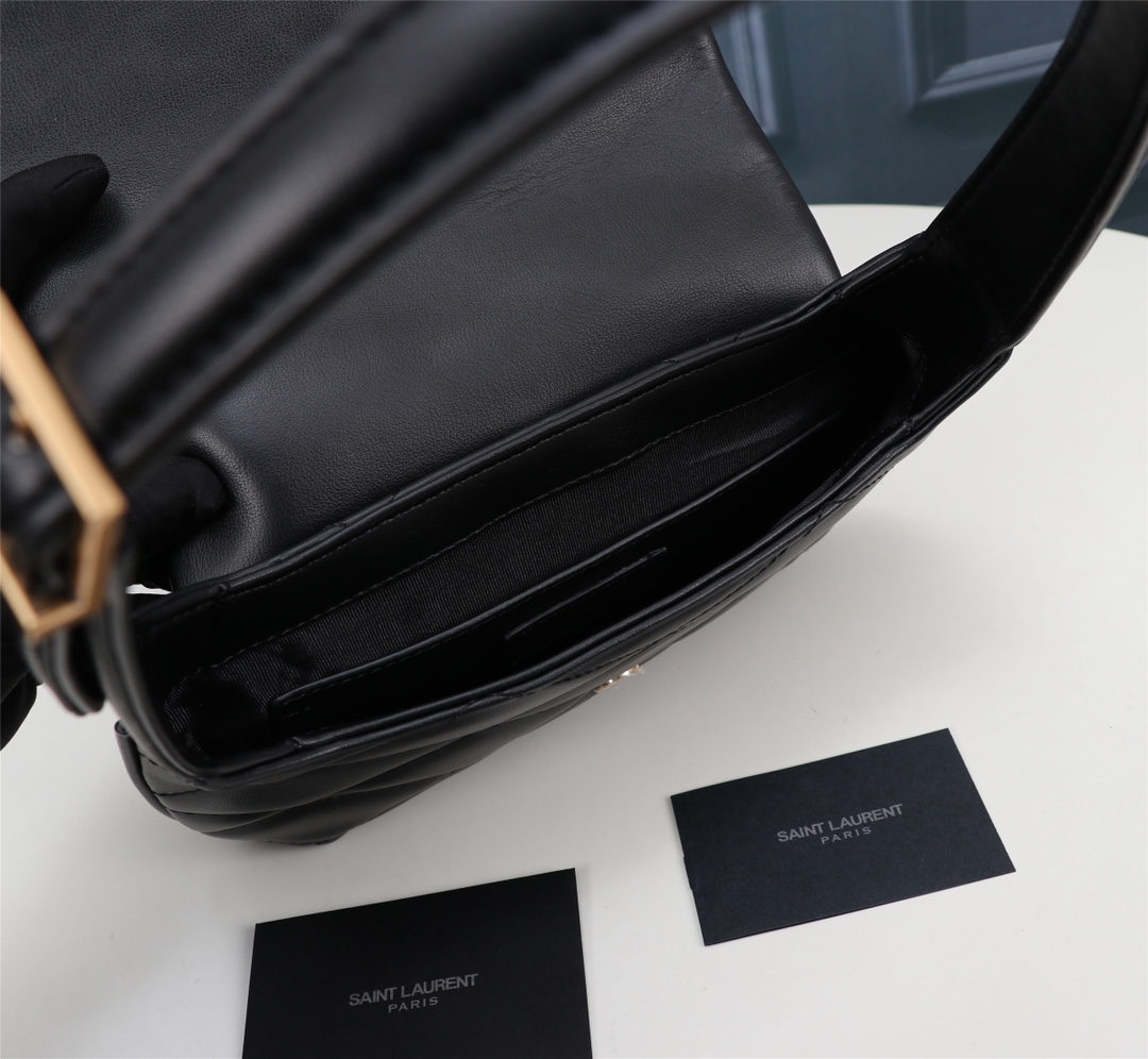 YSL Women Shoulder Bags Size 24*18*5.5cm