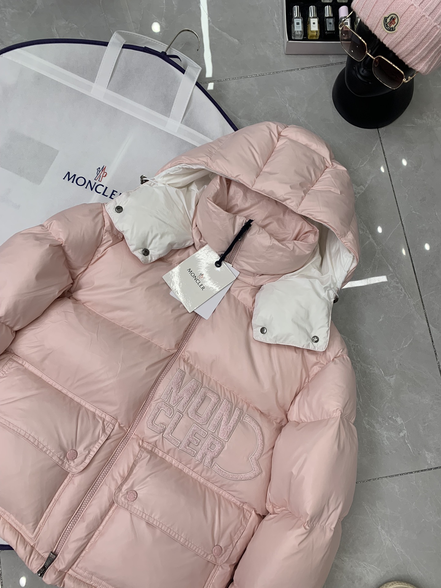 Moncler Abbaye Women Winter Jacket Size 0-3