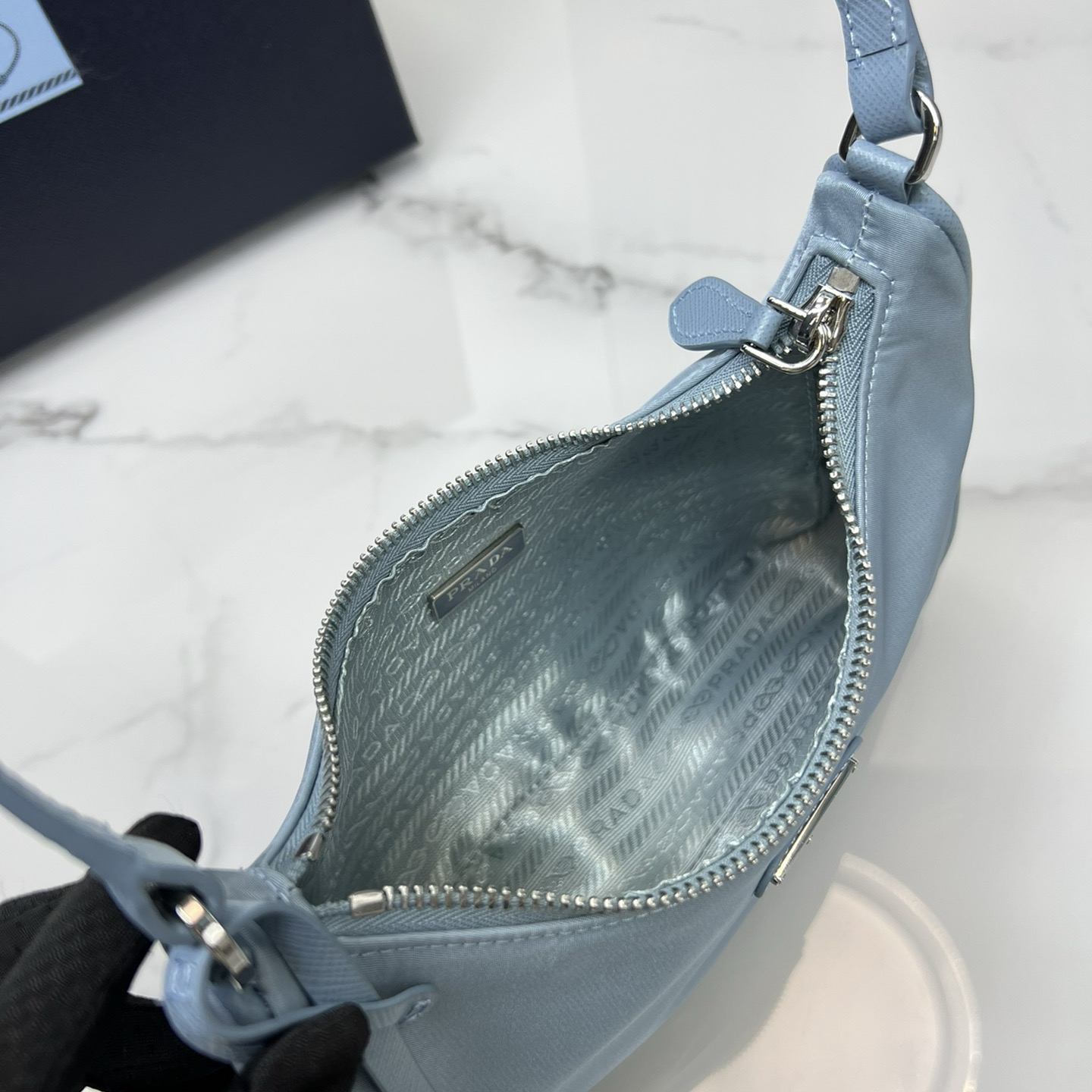 Prada 1NE204 Redition 2005 Women Bags 22*18*6.5cm