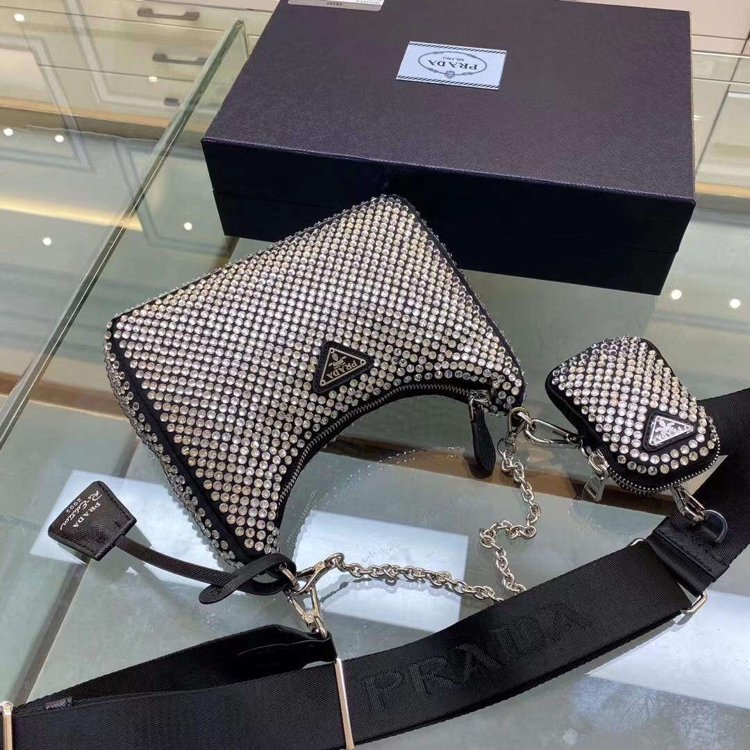 Prada 1BH204 Re-Edition 2005 Re-Nylon Bags Size 22*18*6cm