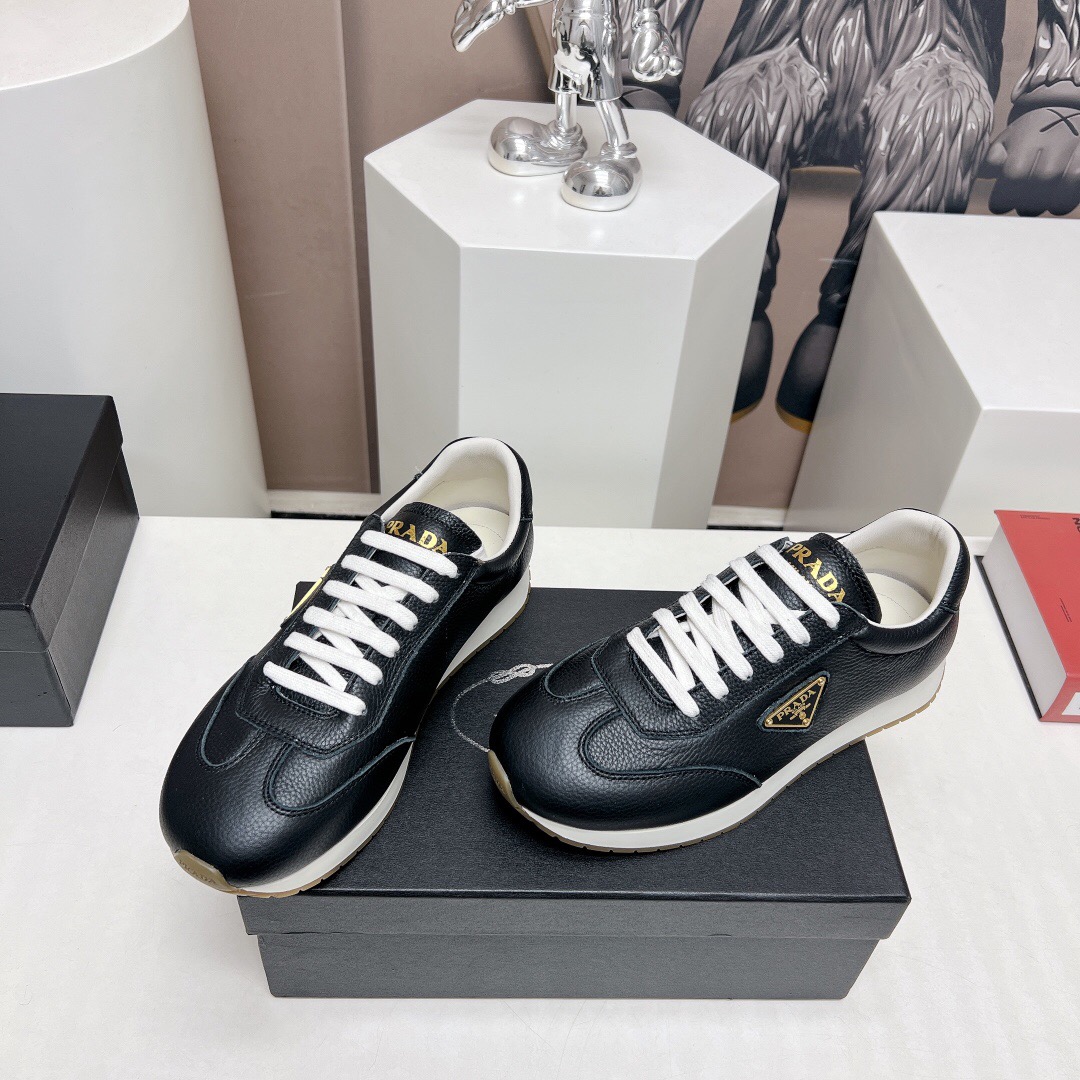 Prada Rank Leather Sports Shoes Size 39-45