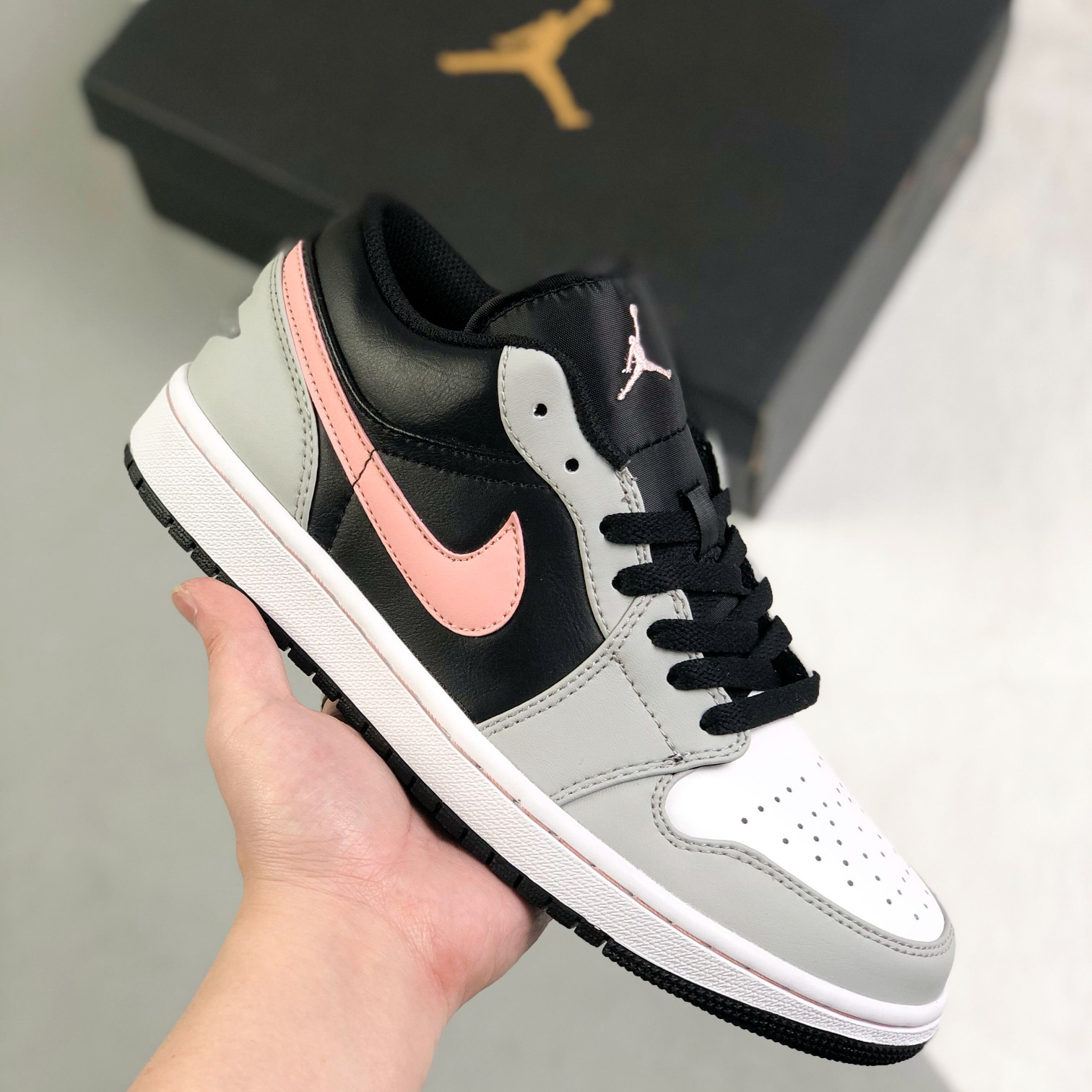 Nike Air Jordan 1 Low Top Sneakers Shoes Gr. 36-46