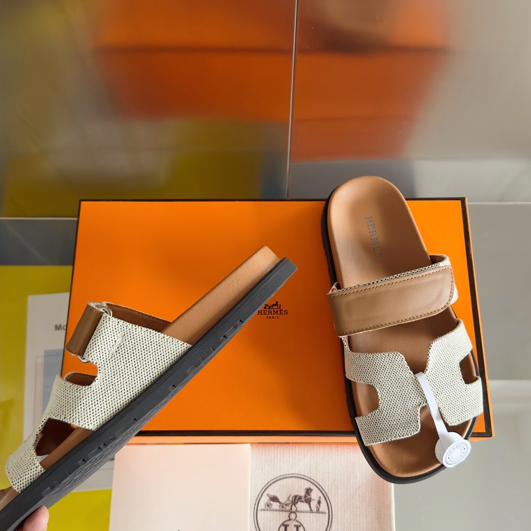 Hermes chypre Slippers Size 36-45