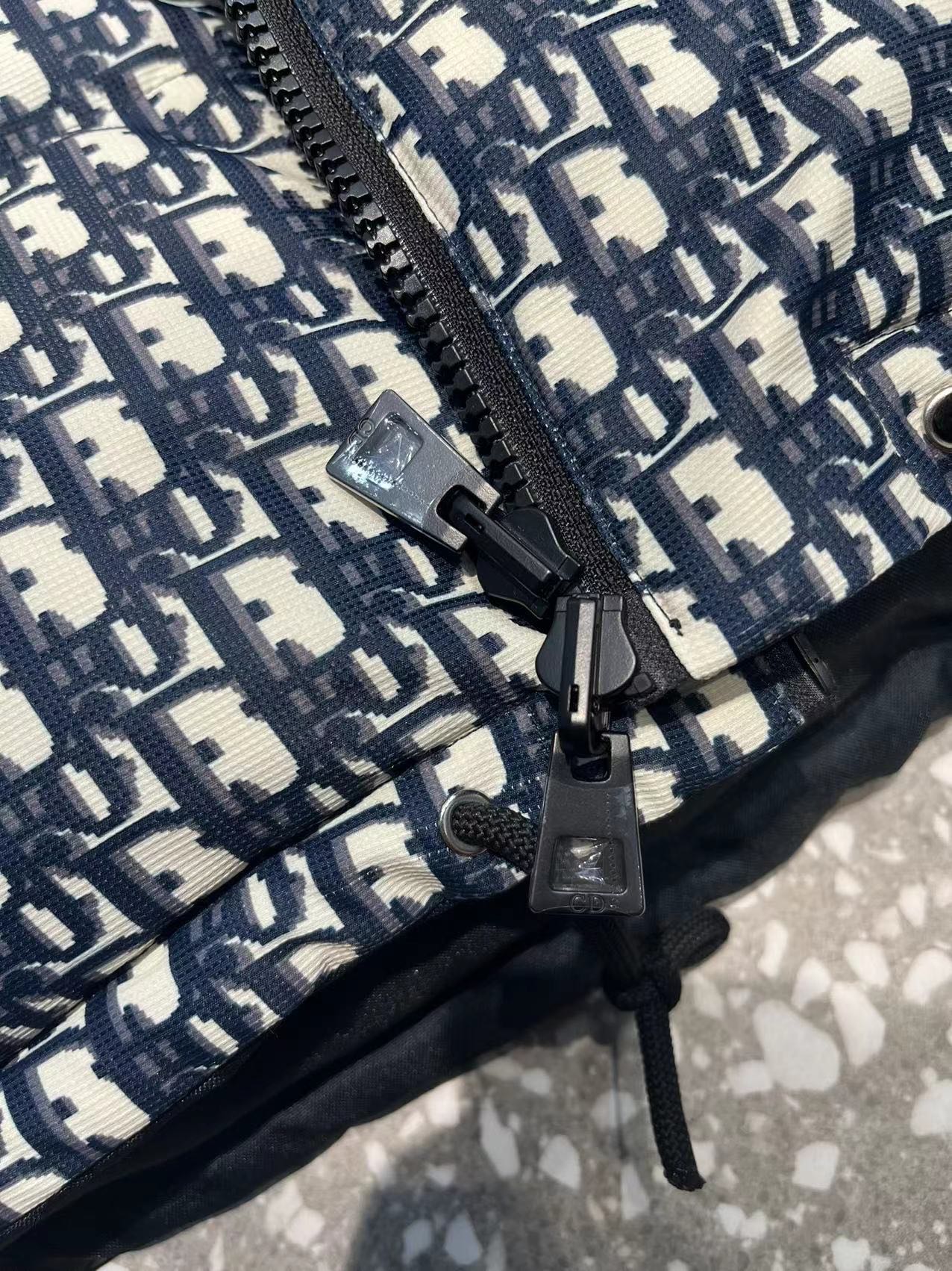 Dior 25ss Oblique Unisex Down Jacket Size S-XXL