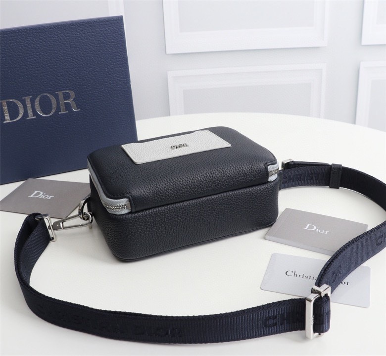 Dior Mens Shoulder Bags 17*12.5*5cm