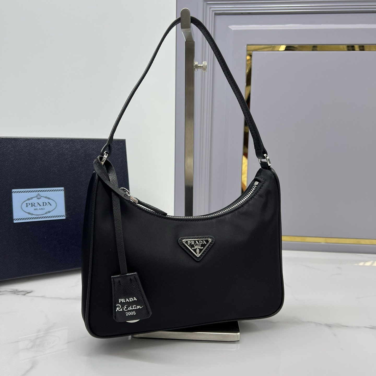 Prada 1NE204 Redition 2005 Women Bags 22*18*6.5cm