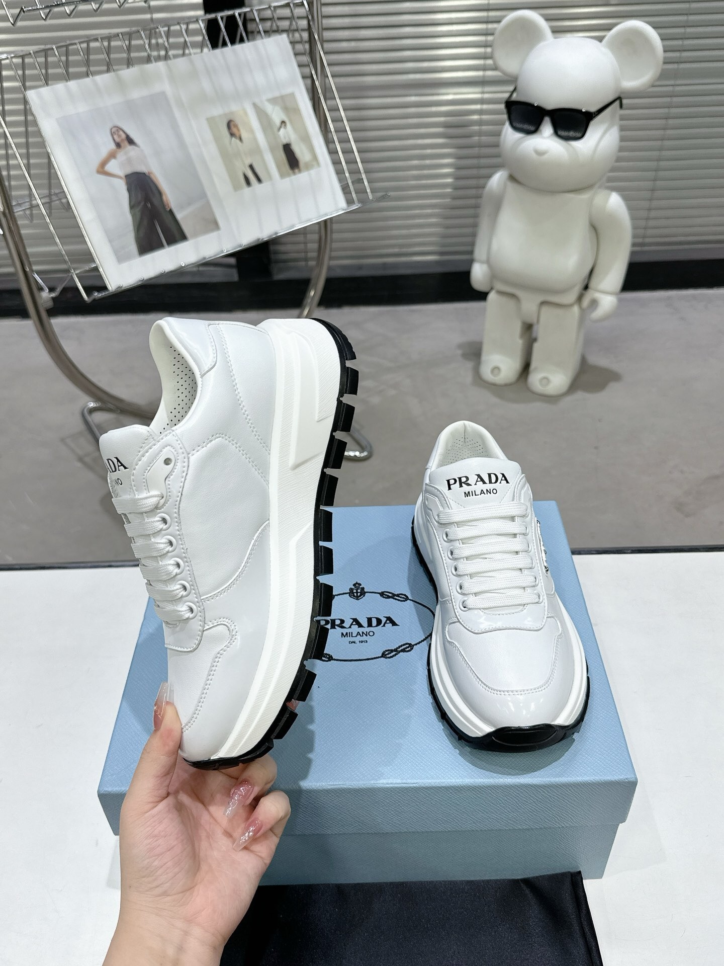 Prada 2024 New Leather sneaker Size 36-45