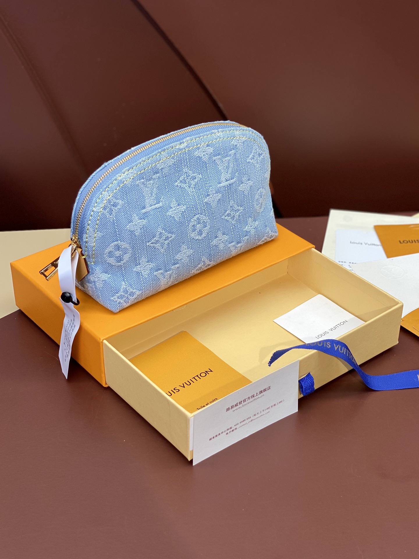 Louis Vuitton M83616 Pochette Cosmétique PM Size 19*12*6cm