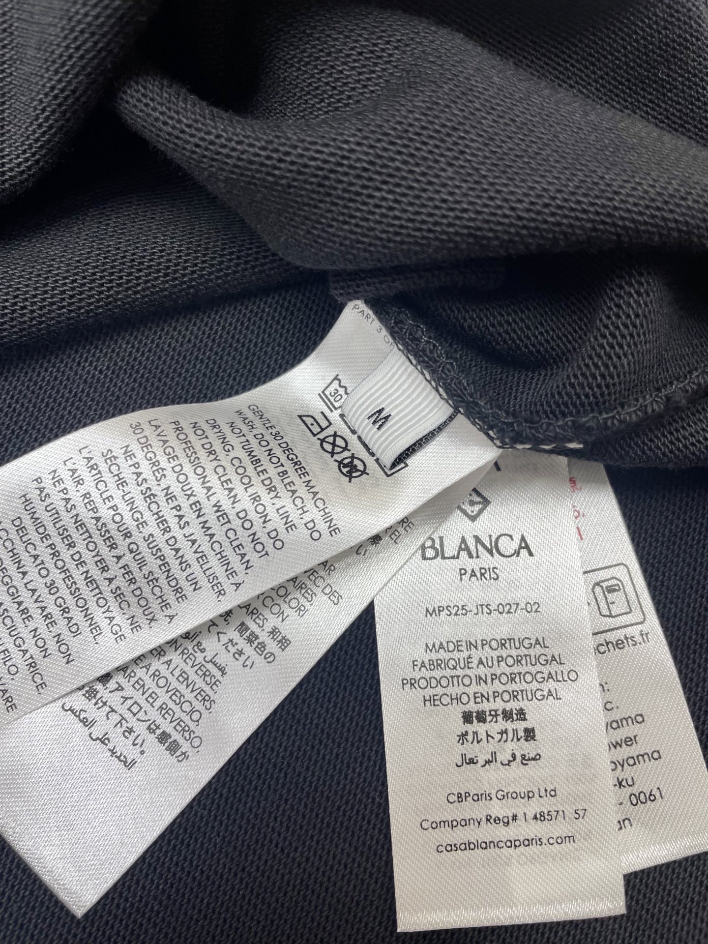 Casablanca T Shirt Size S-XL