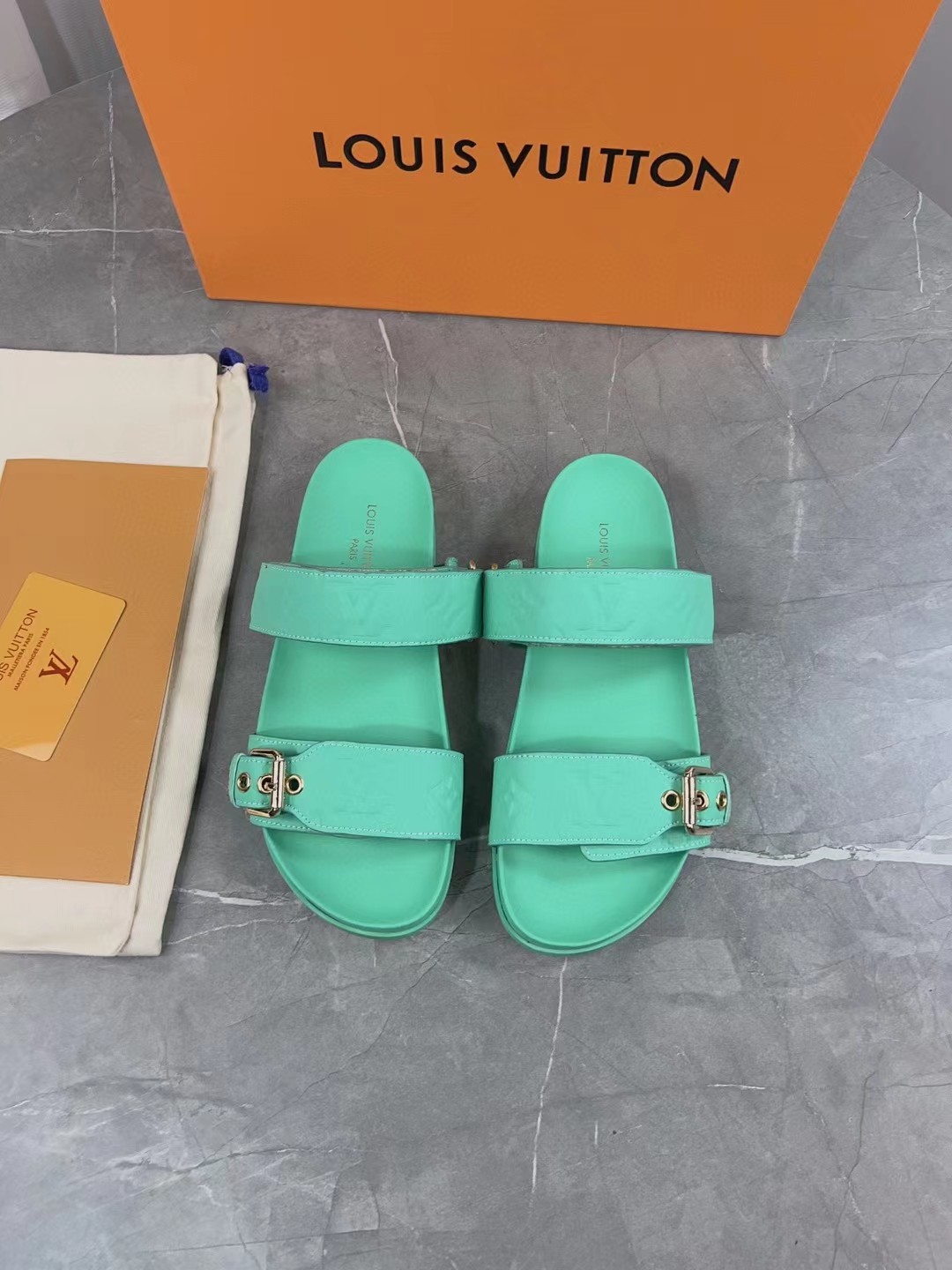 Louis Vuitton Slippers Size 36-45 5-Color