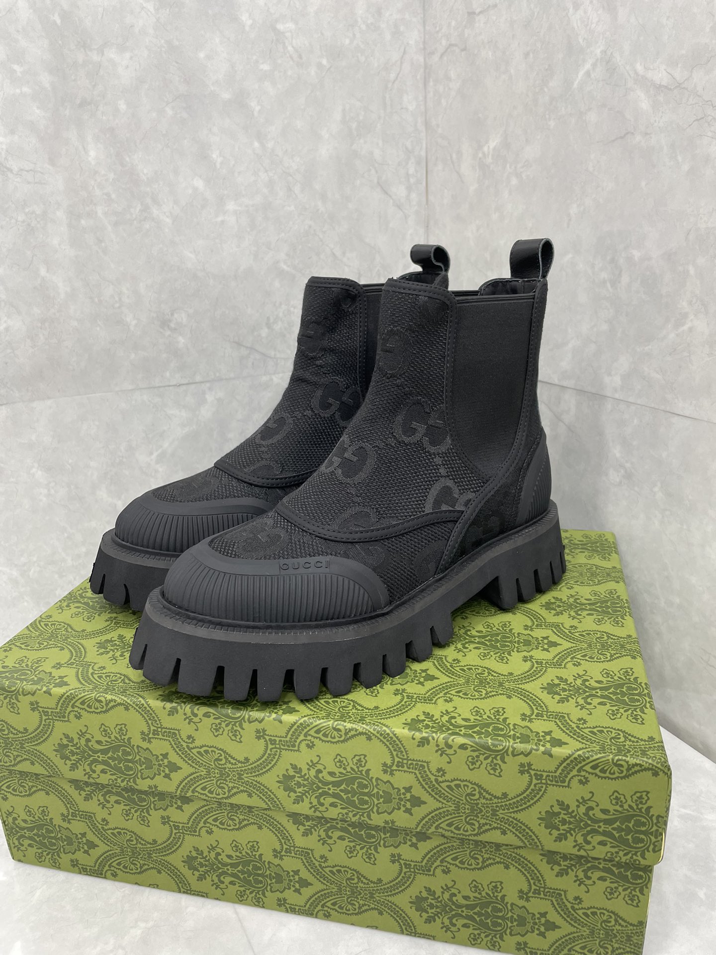 Gucci 23fw New Boots Unisex Size 35-46