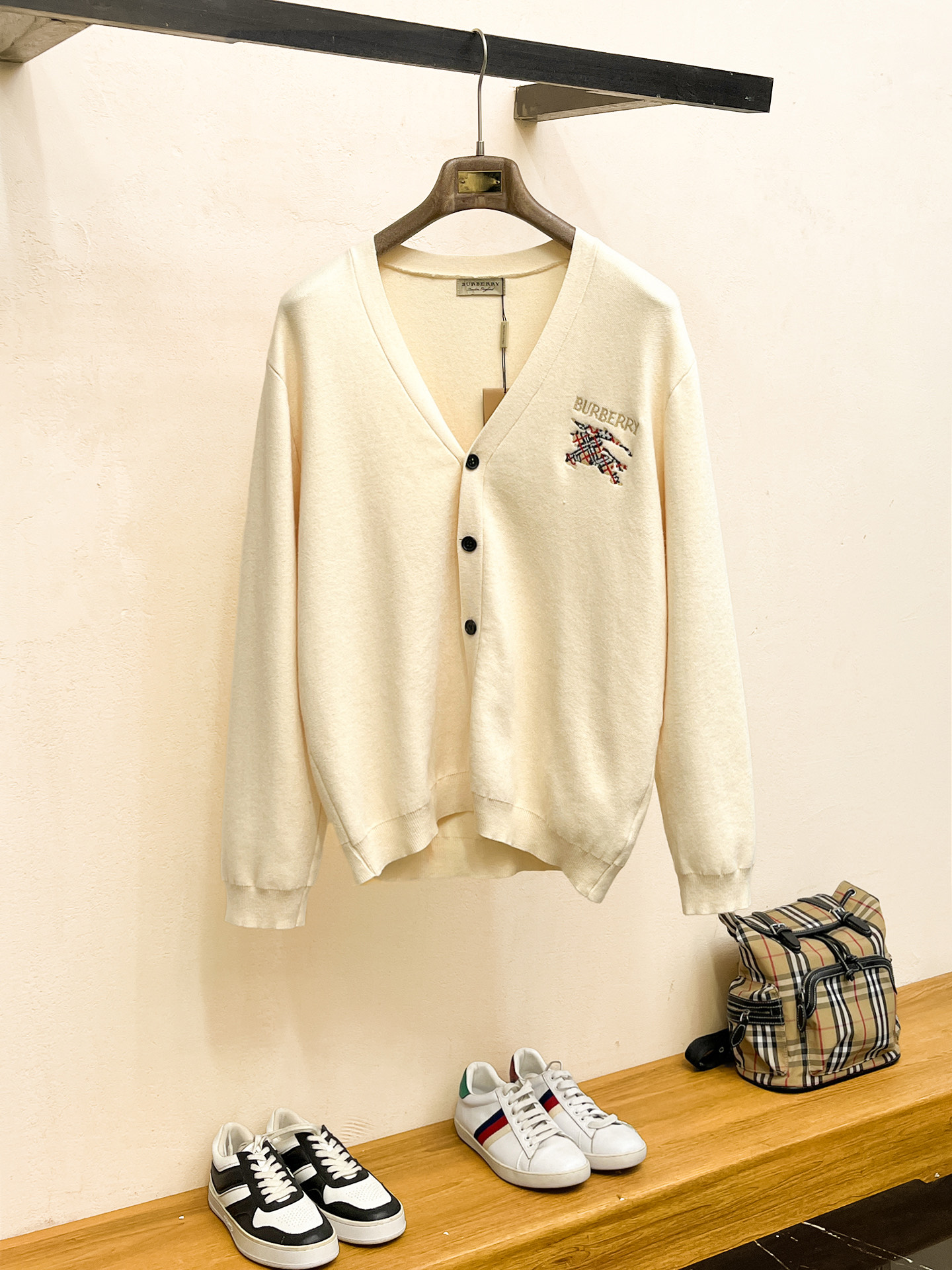 Burberry Unisex Cardigan Sweatshirt Size M-XXXL