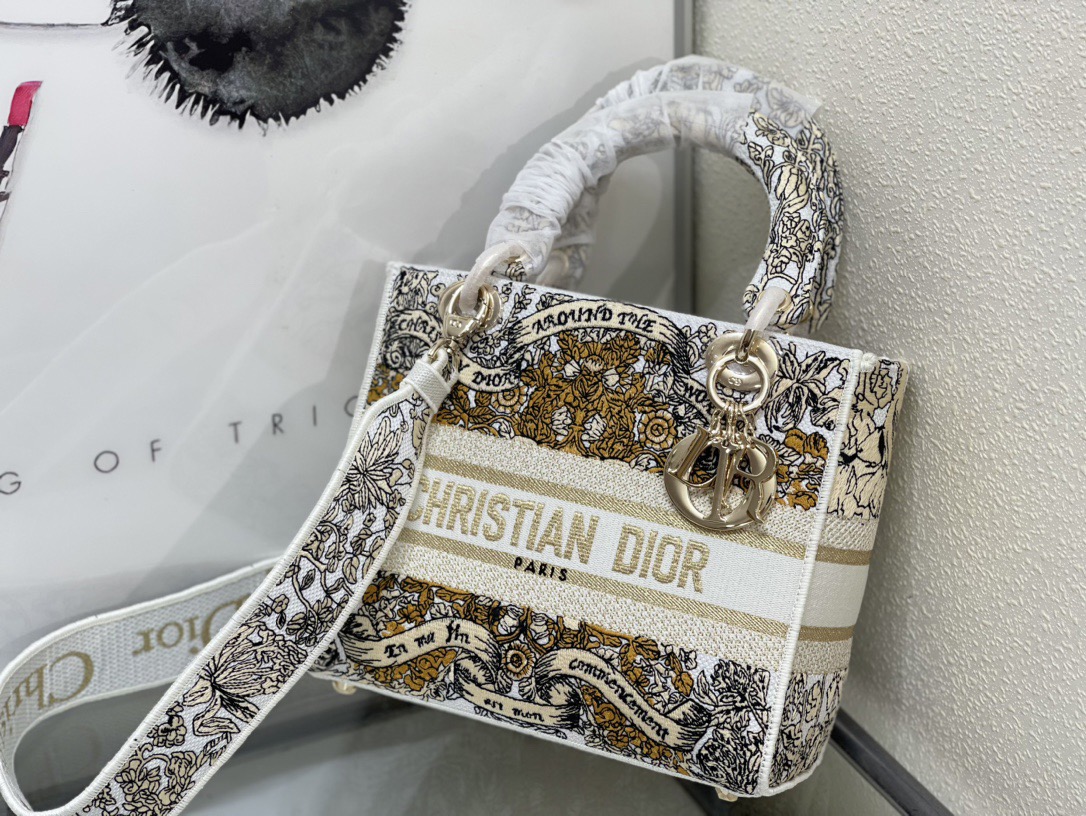Dior Lady Women Shoulder Bags 24*20*11cm