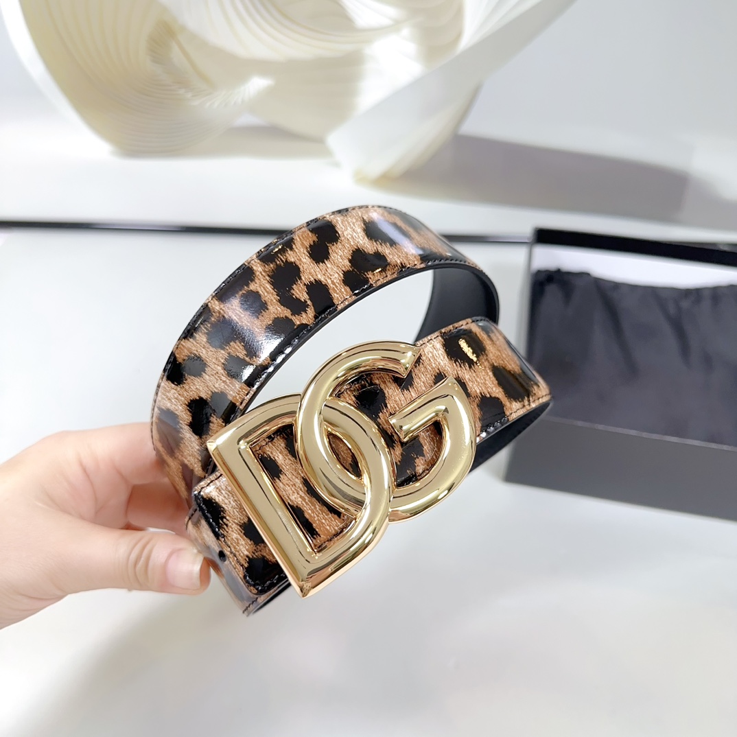 Dolce Gabbana Women Belt Width 4cm