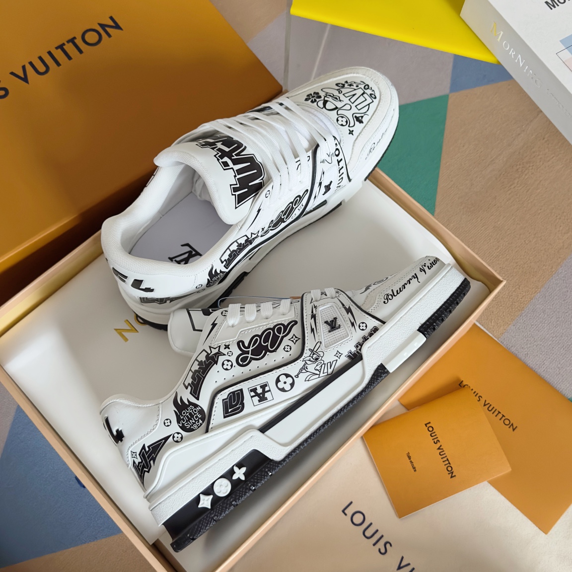 Louis Vuitton 2024New LV Trainer Sneaker Size 40-46