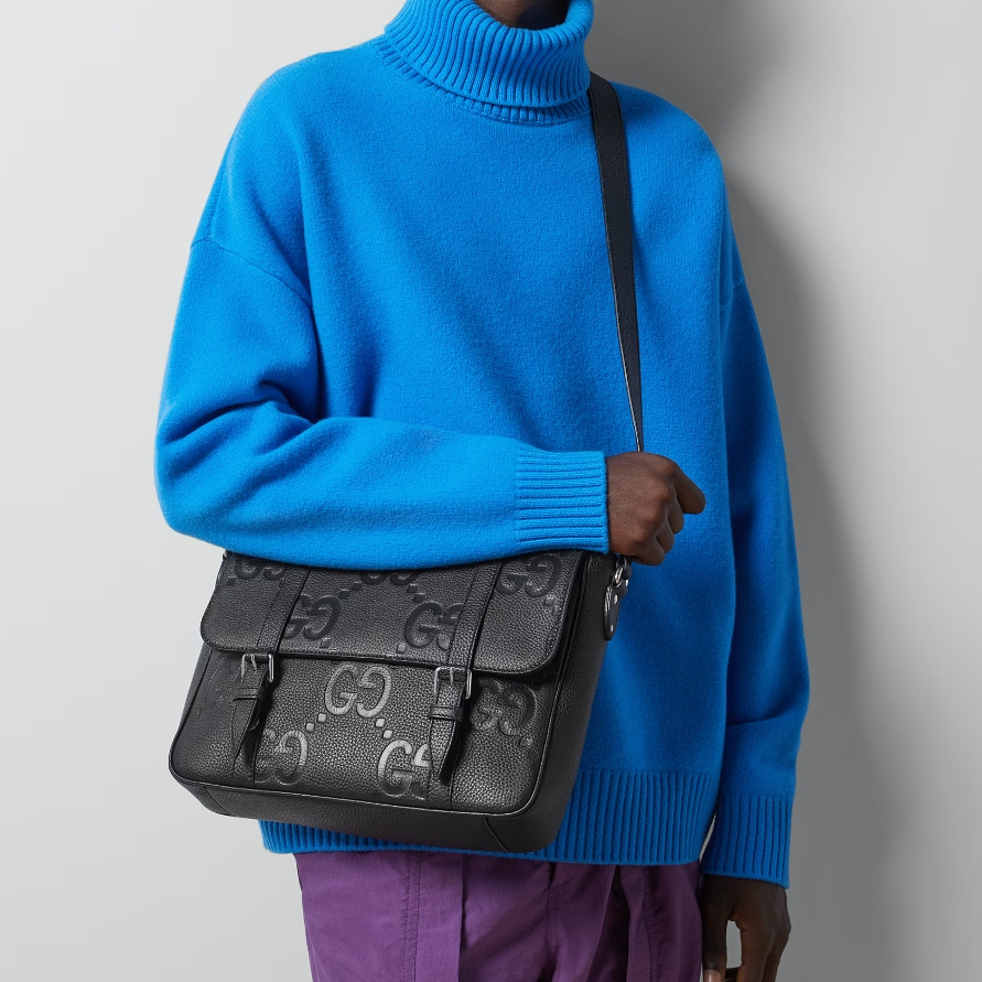 Gucci Mittelgrosse Mit Jumbo GG Shoulder Bags Size 31*24.5*6cm