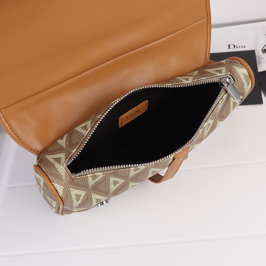 Dior 2022SS Pre-Fall Saddle Men Shoulder Bags 20*28.6*5cm