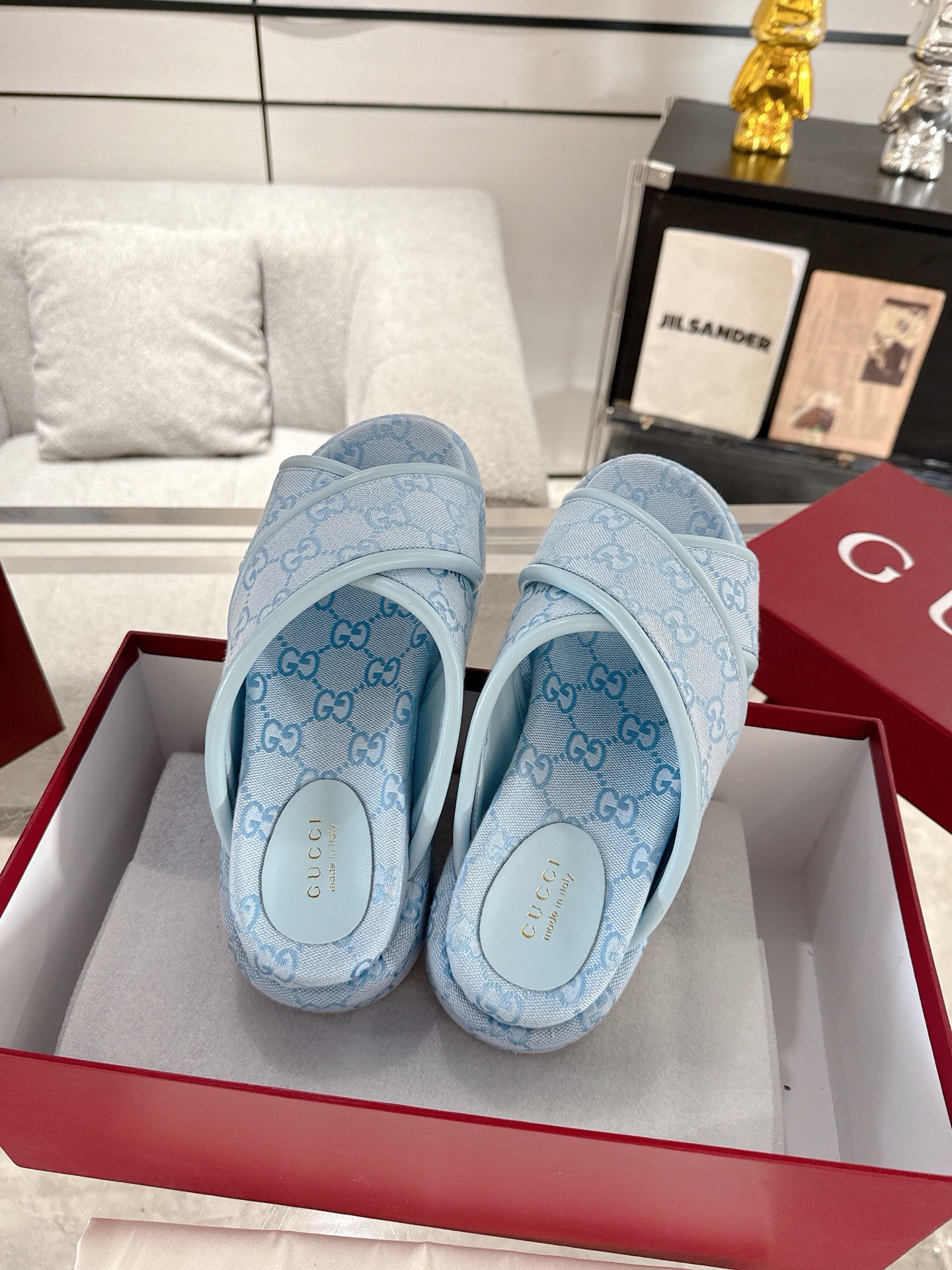 Gucci Platform Sandal Slippers Size 36-44