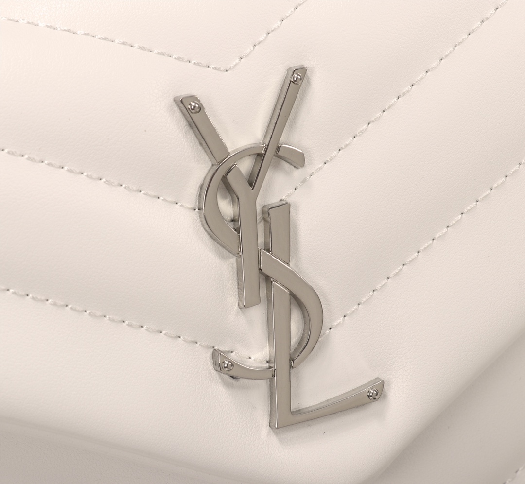 YSL Lou Lou Puffer Women Shoulder Bags Size 24cm