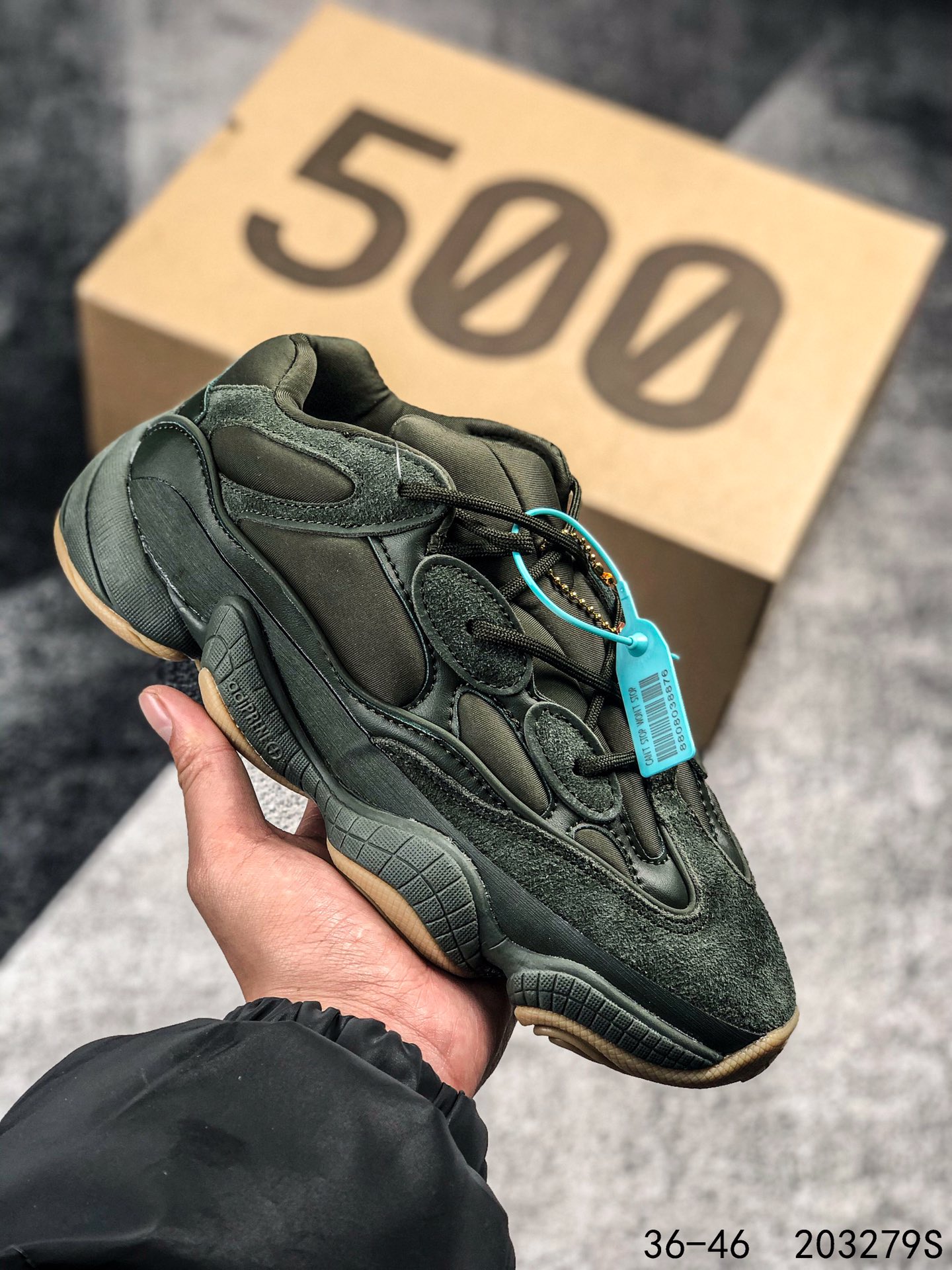 Yeezy 500 Mens/Women's Sneakers Shoes 36 - 46