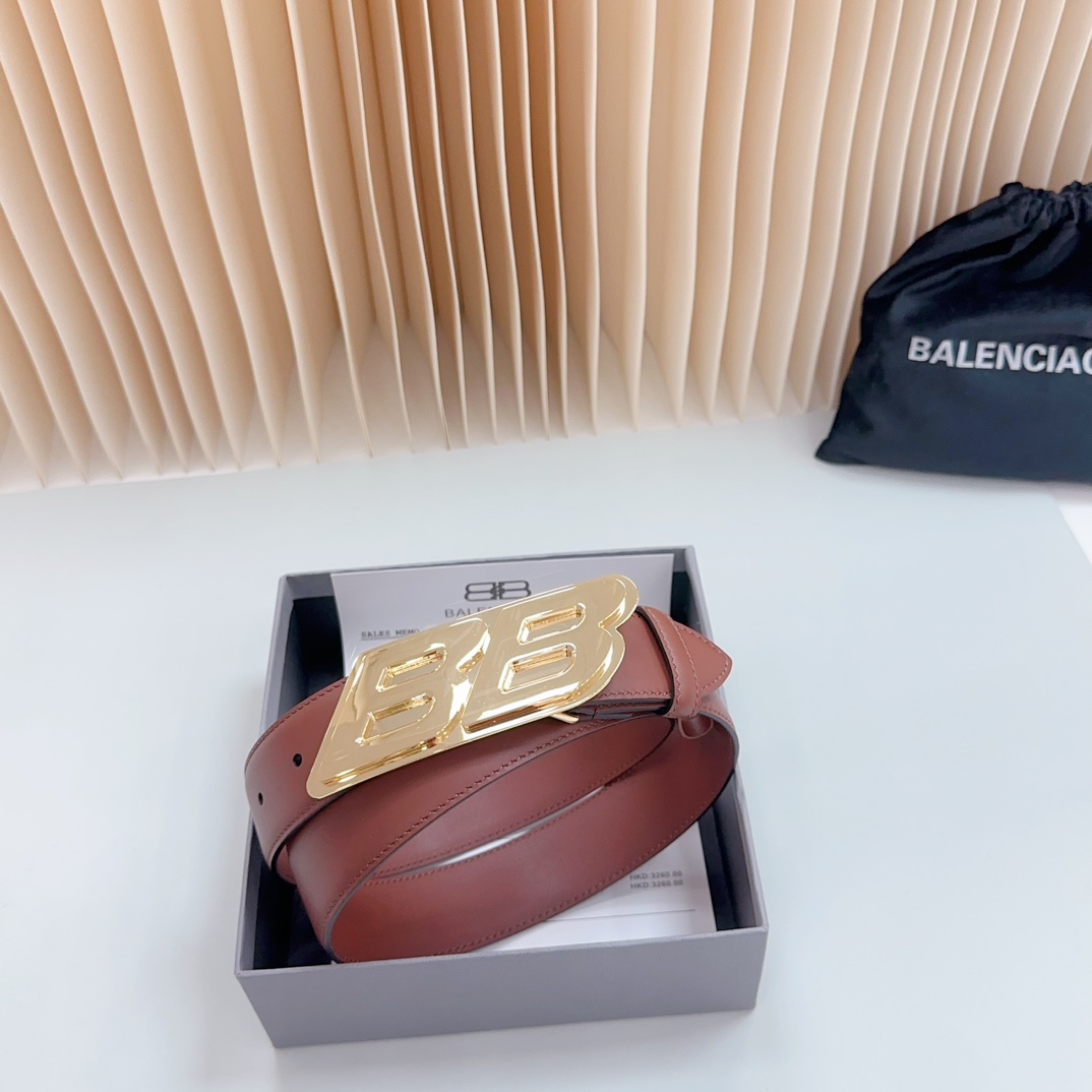 Balenciaga Women Belt Width 3.5cm