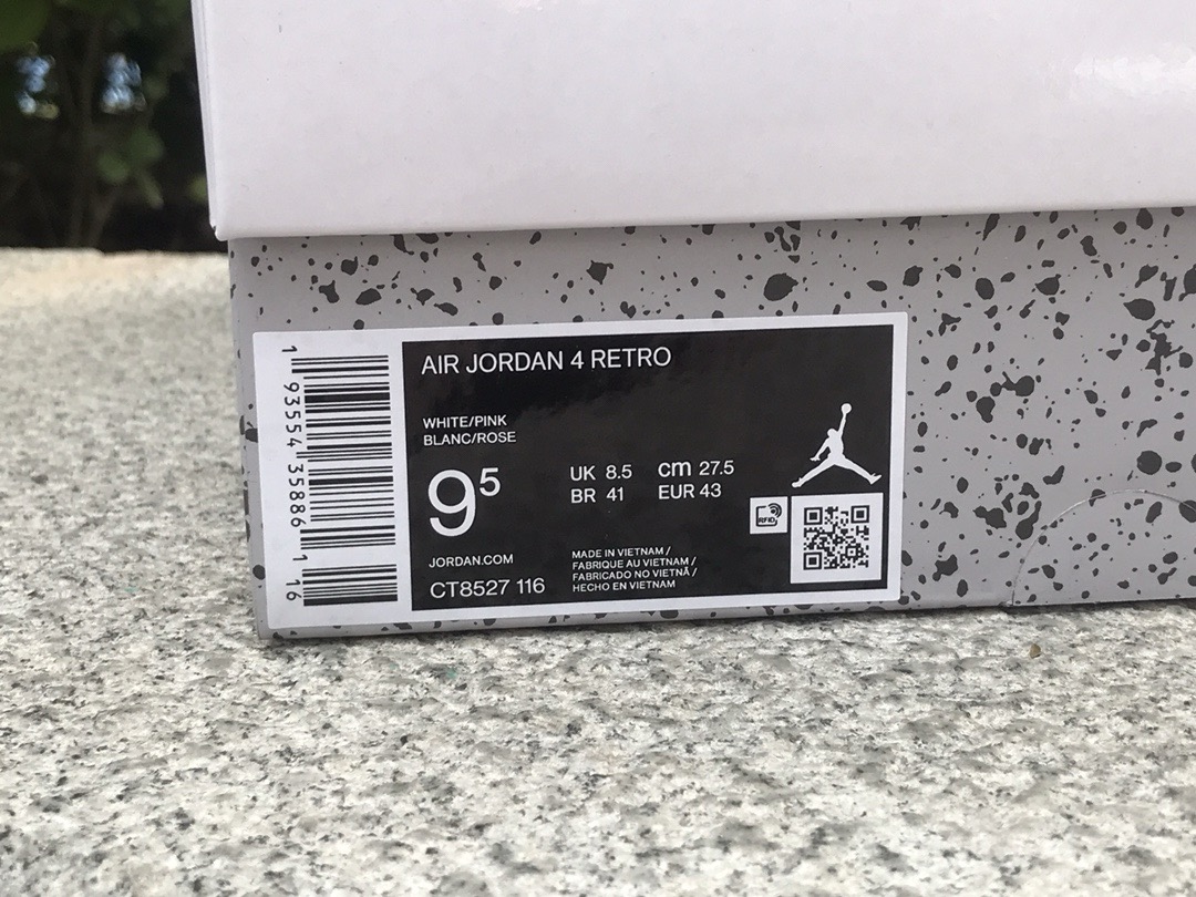 Nike Air Jordan 4 Sneaker Pink Size 40-46