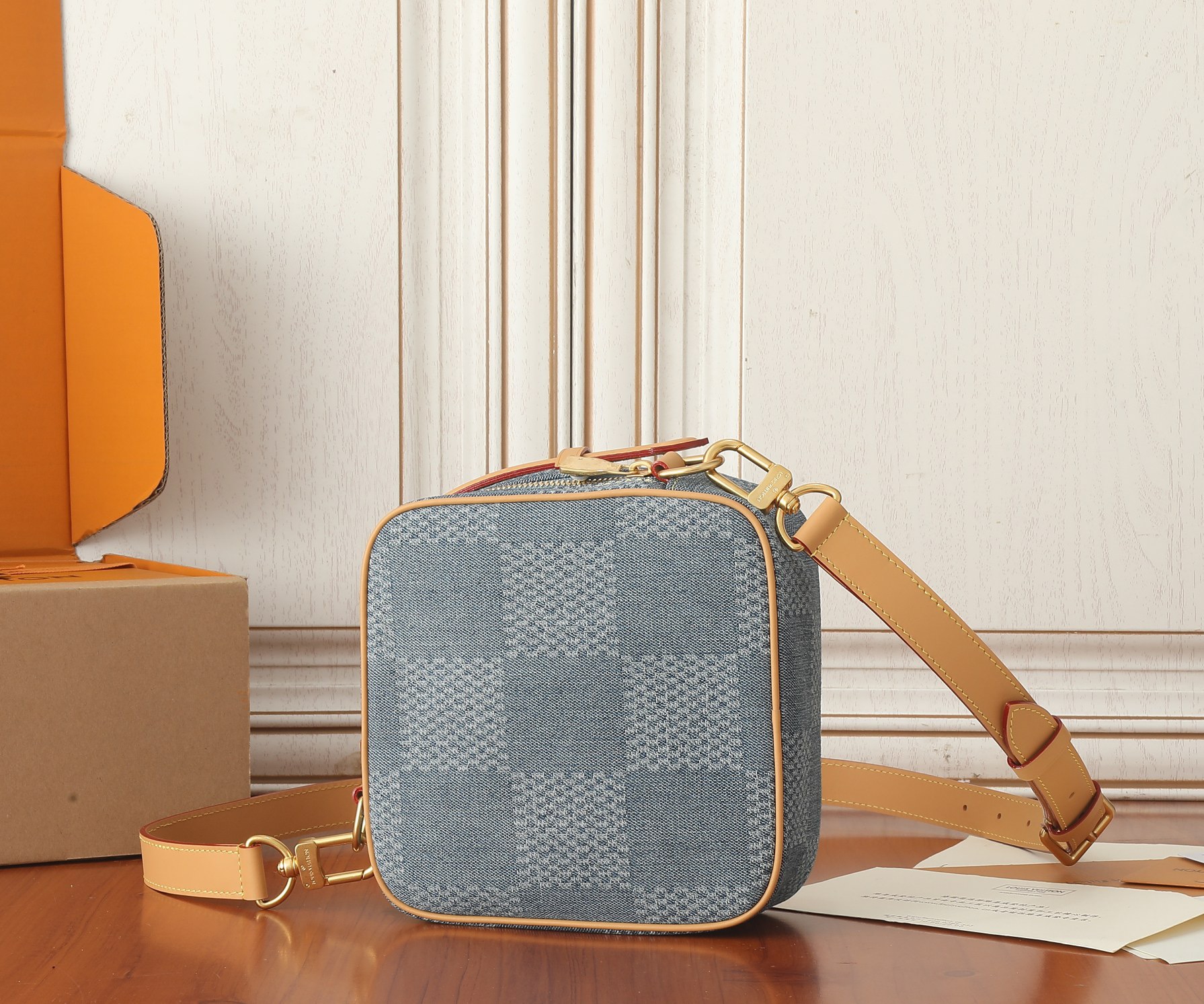 Louis Vuitton N40706 Chess Messenger Shoulder Bags Size 24*24*8cm