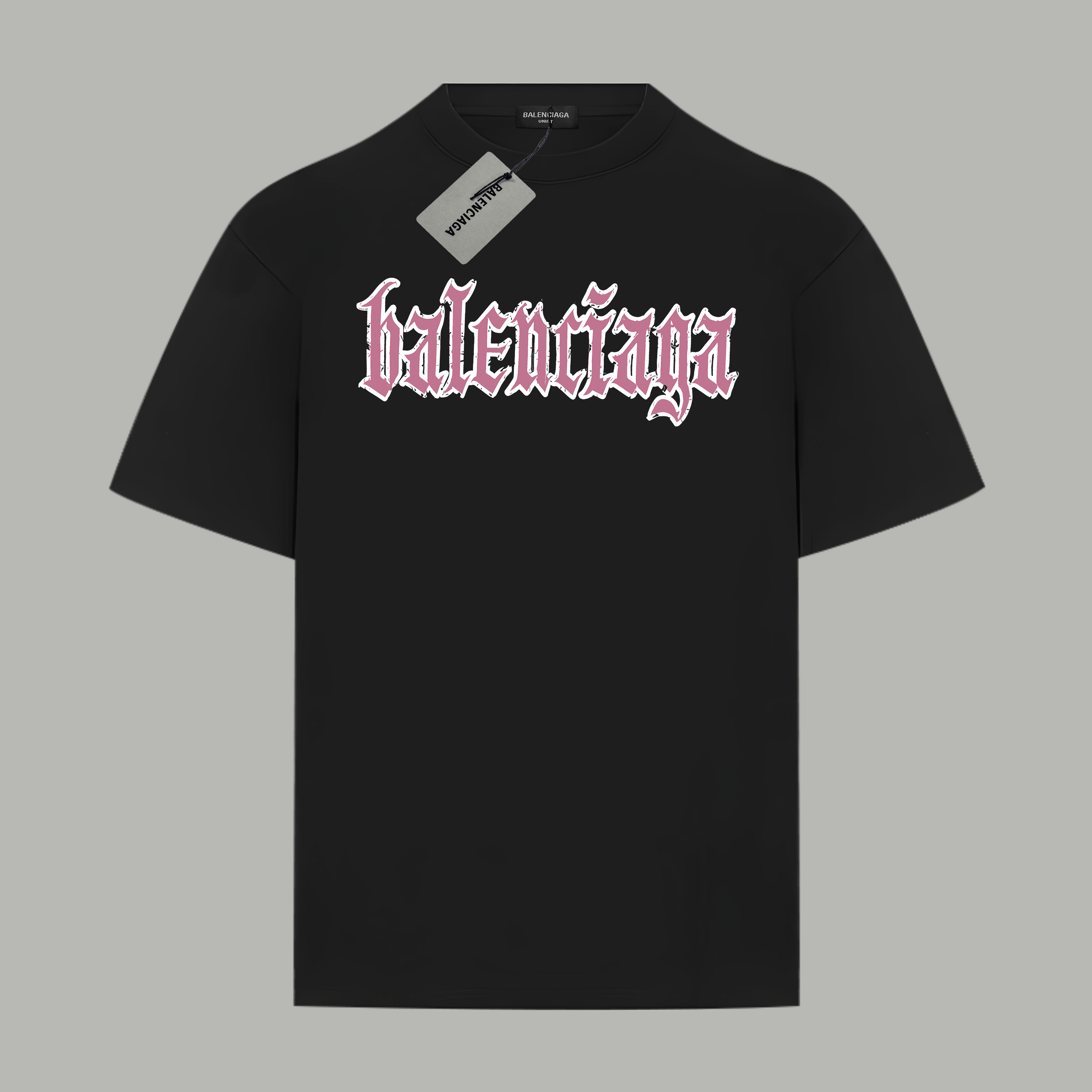 Balenciaga Unisex Cotton T Shirt Size S-XL