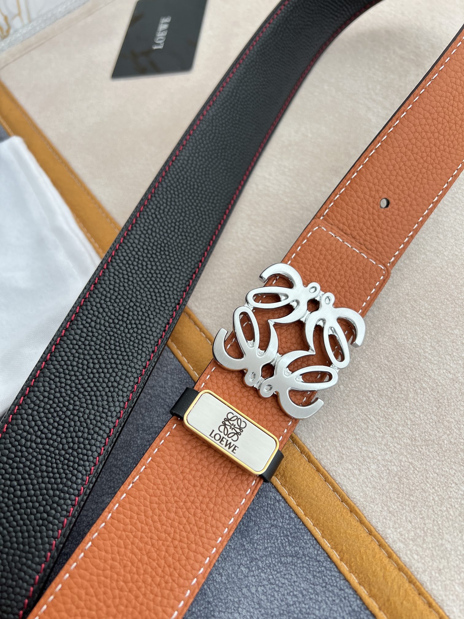 Loewe Men Belt Width 3.8cm