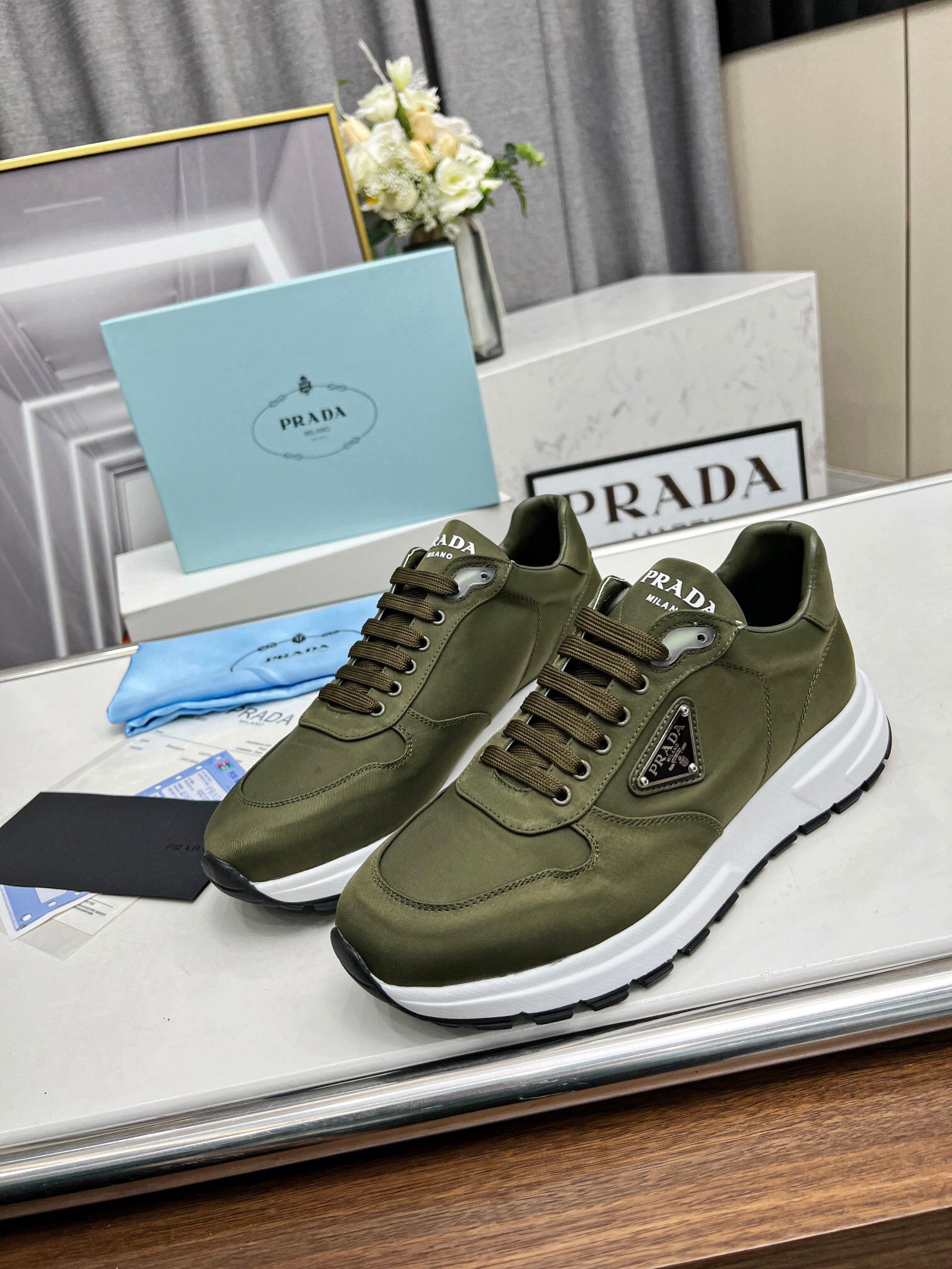 Prada 2024 New Prax 01 Re-Nylon Sneaker Size 36-46