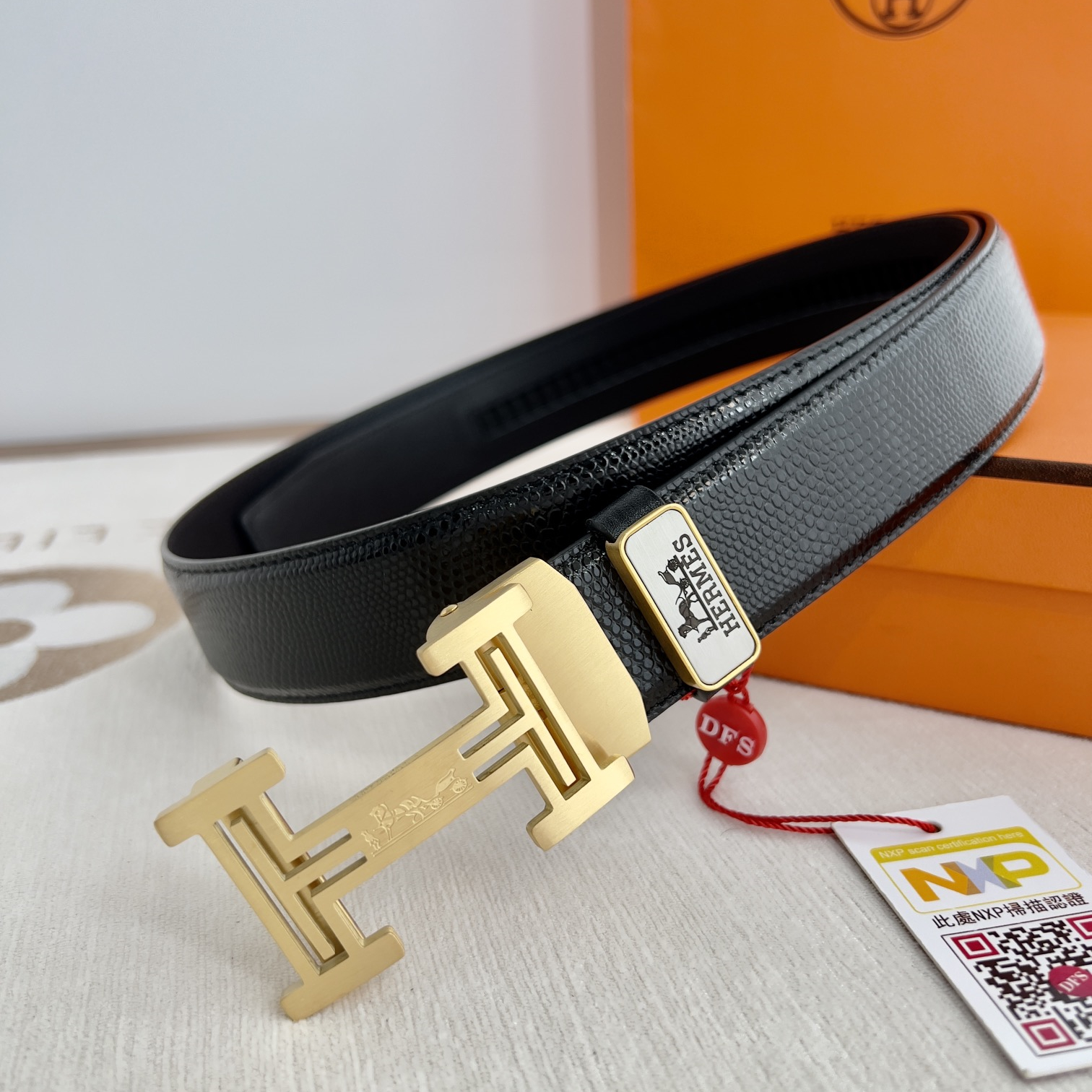 Hermes Men Belt Width 3.5cm