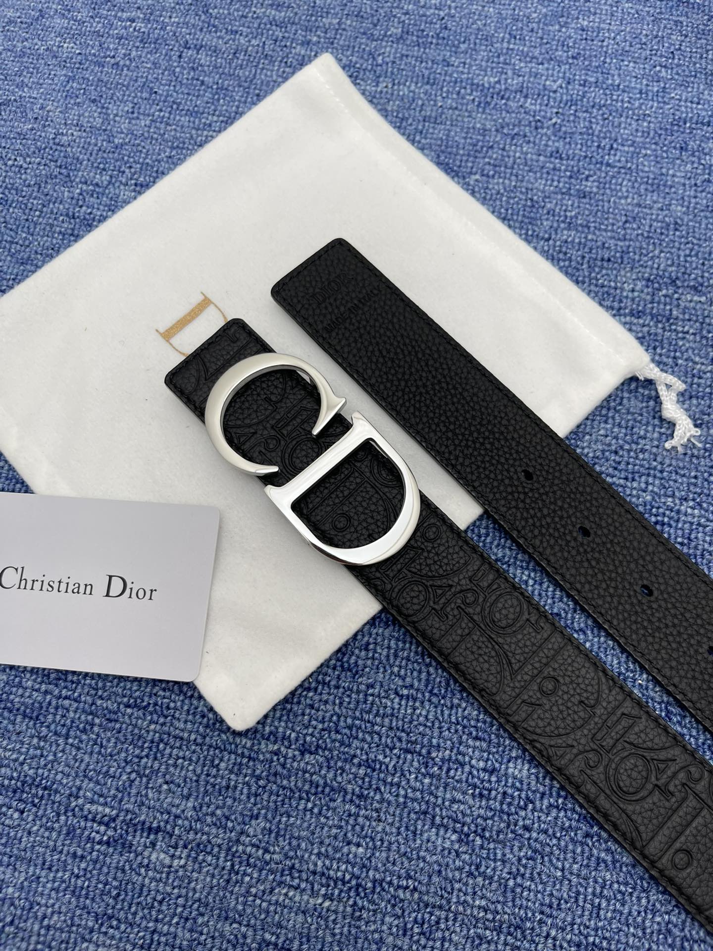 Dior Men Belt Width 3.5cm