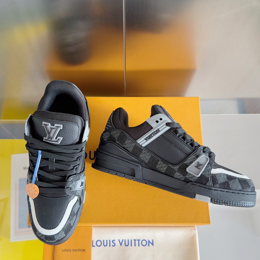 Louis Vuitton 2024New LV Trainer Sneaker Size 36-46