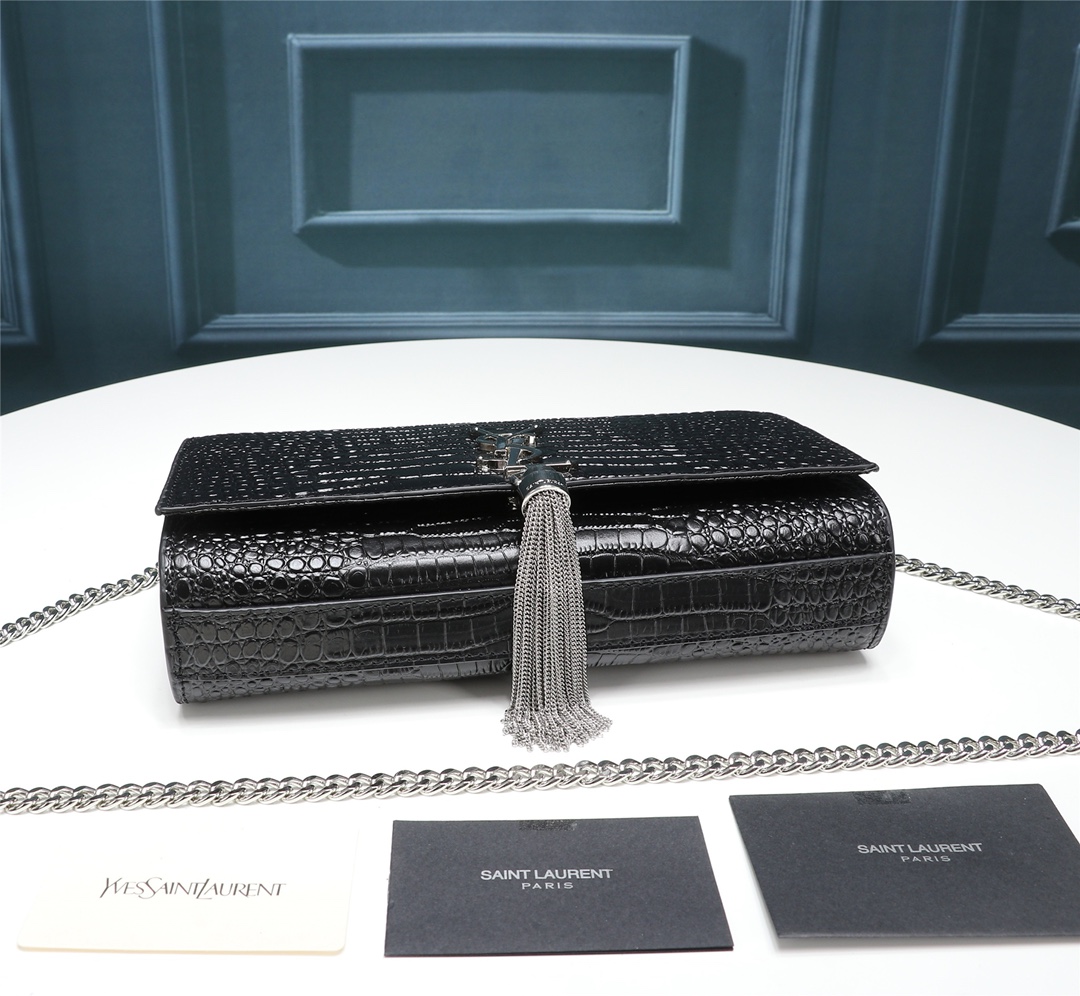 YSL Women Shoulder Bags Size 24*5.5*14.5cm