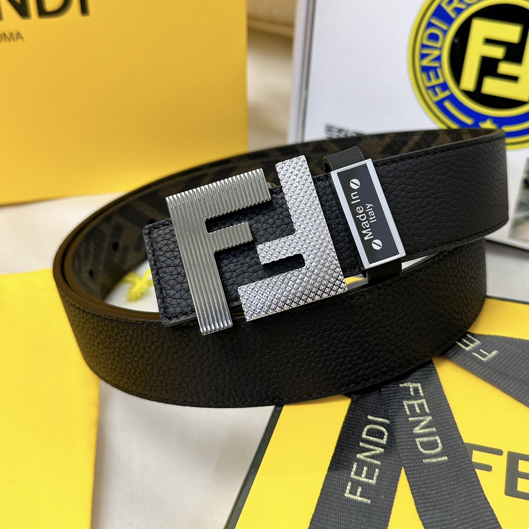 Fendi Men Belt Width 3.8cm