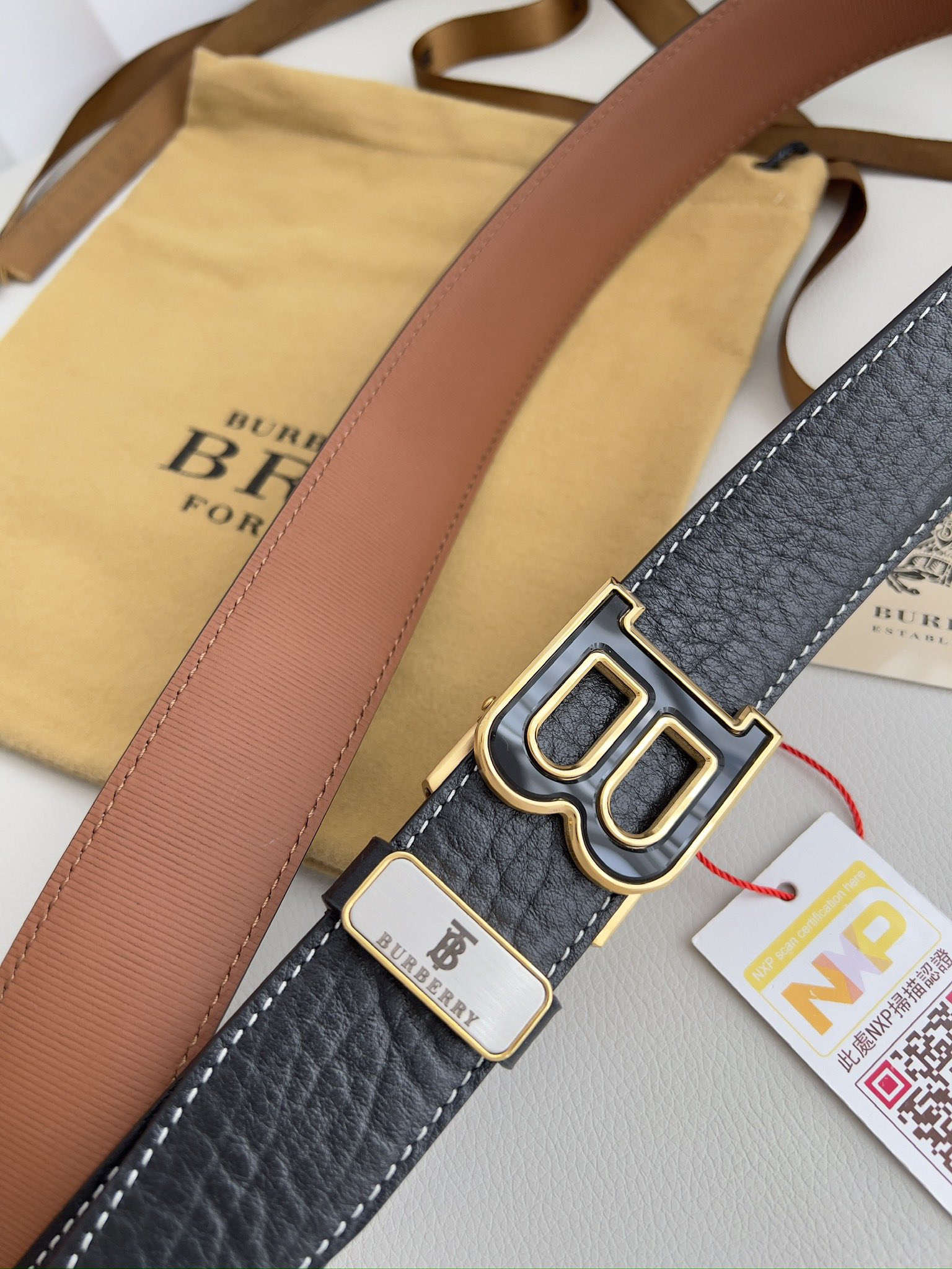 UGG Burberry Men Belt Width 3.5cm