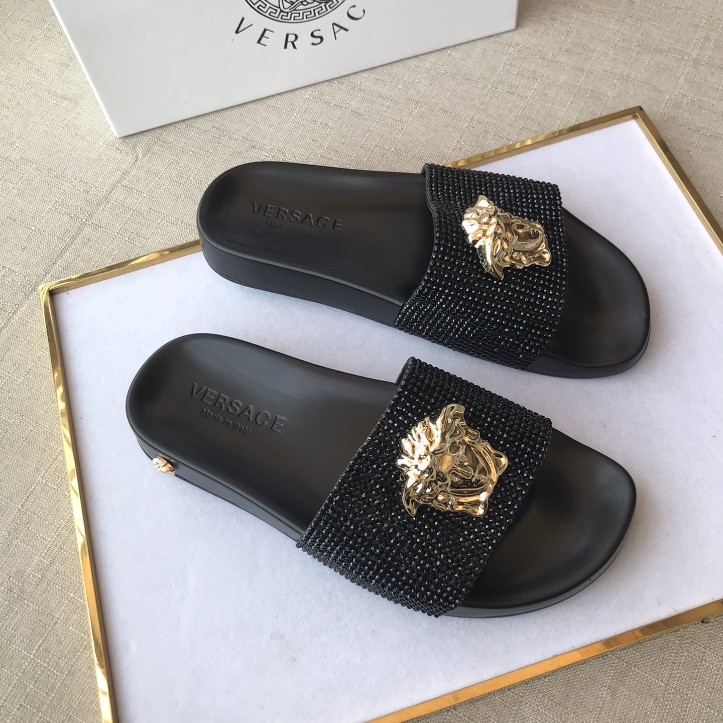 Versace Mens Women Sandals Gr. 36-46