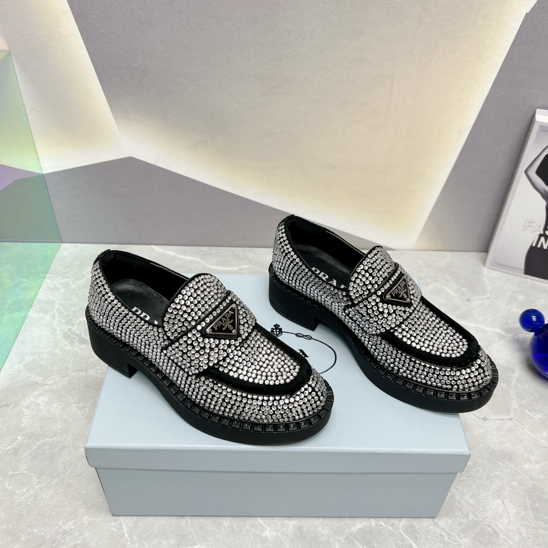 Prada New Women Loafers Size 35-41