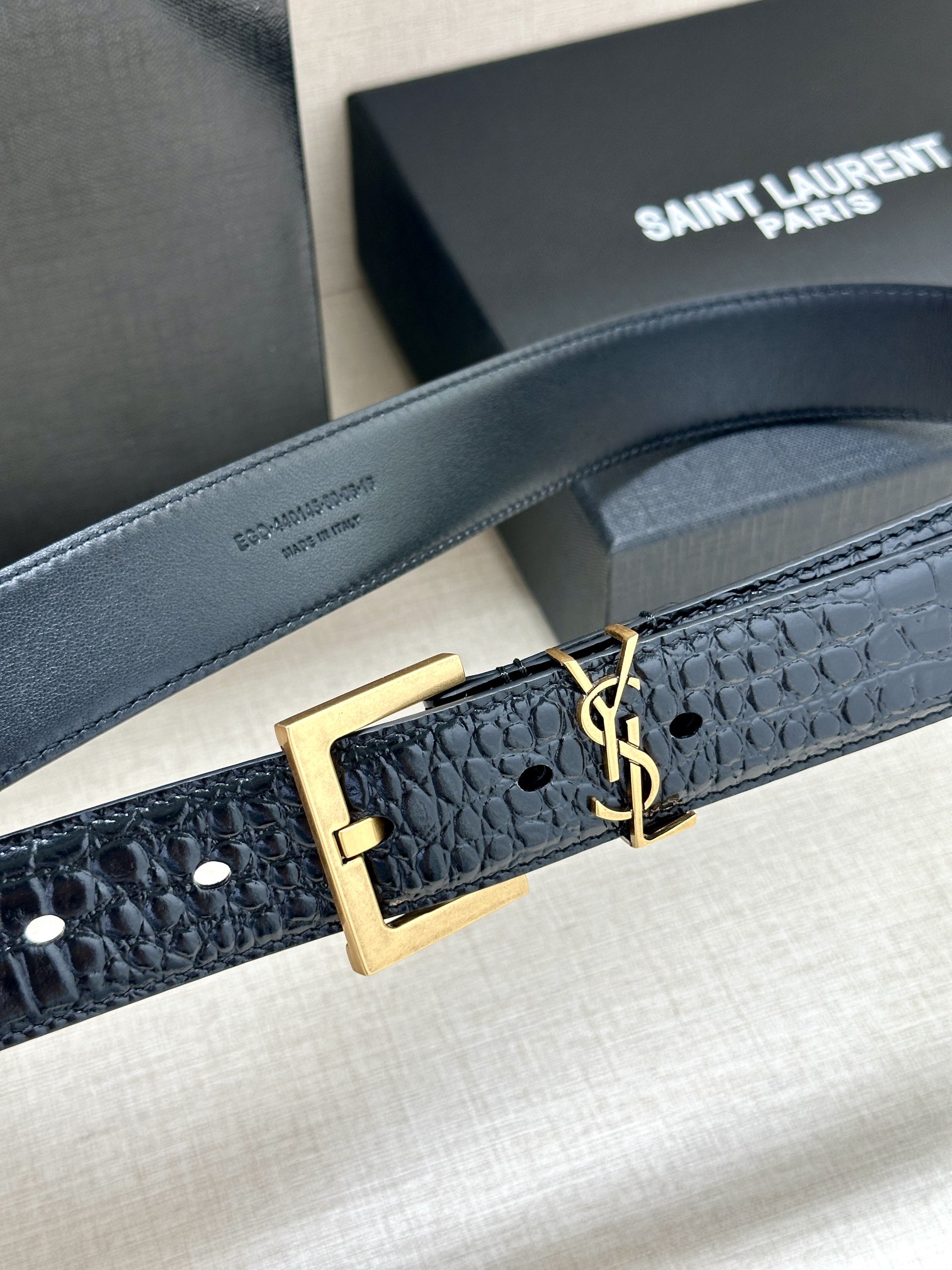 YSL Women Belt Width 3cm