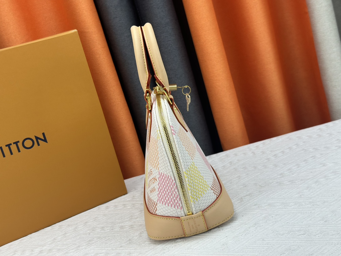Louis Vuitton N40516 Alma BB Damierlicious Shoulder Bags Size 23*17*11cm