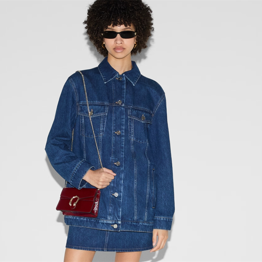 Gucci Dionysus Super-Mini Shoulder Bags 17.5*11*6.5cm