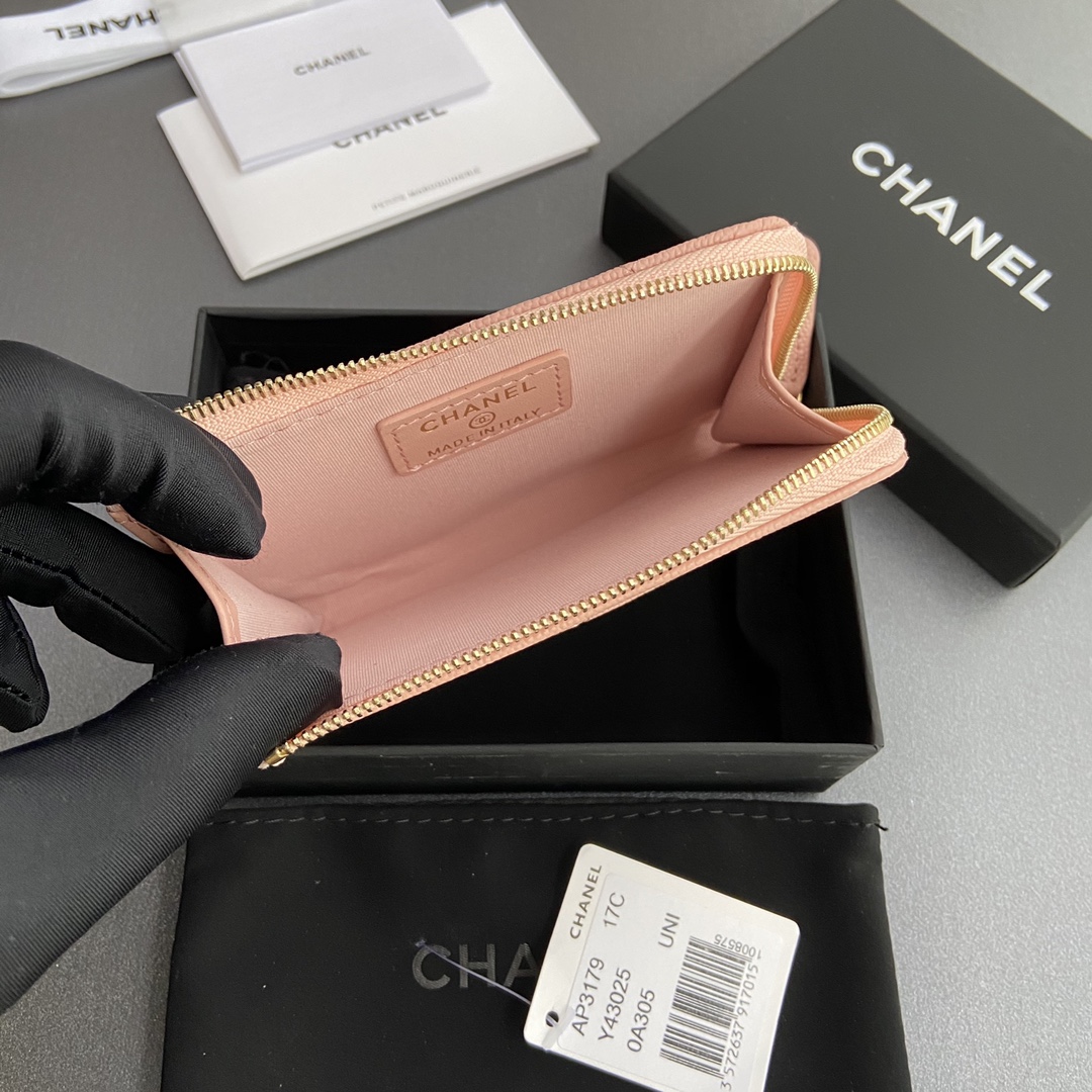 Chanel Card Holder Size 13*9*2cm