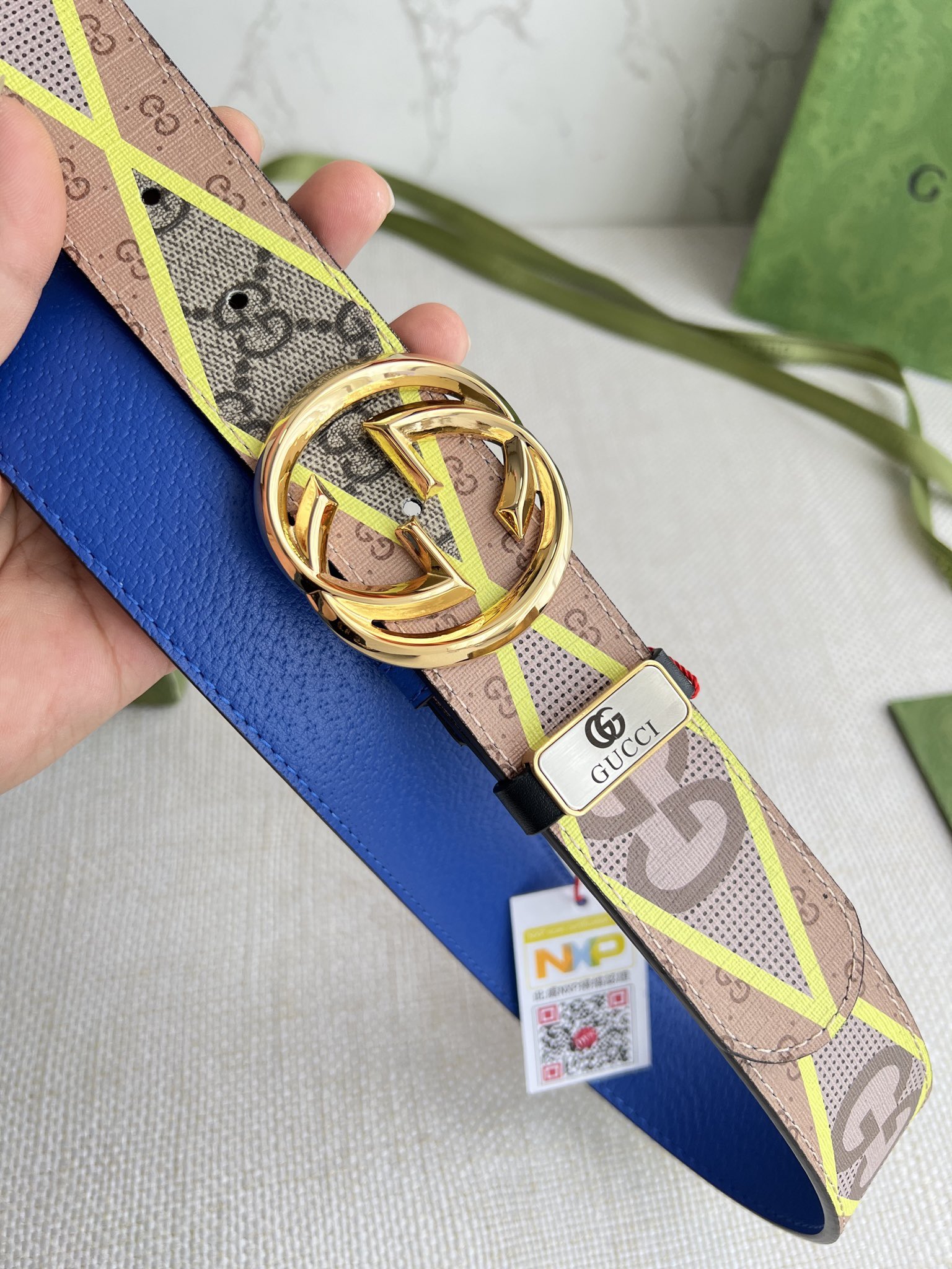 Gucci Men Belt Width 3.8cm