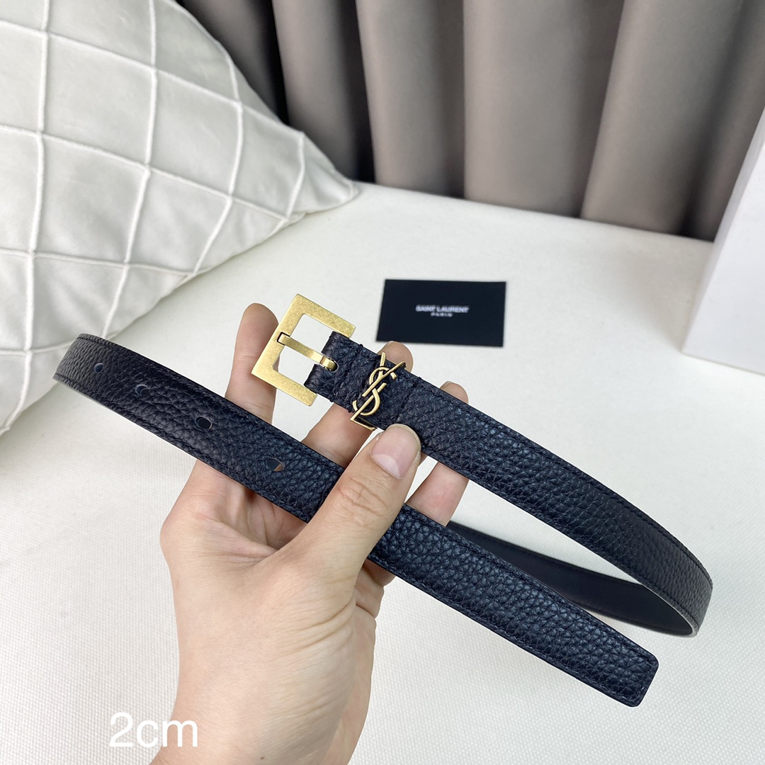 UGG YSL Women Belt Width 2cm